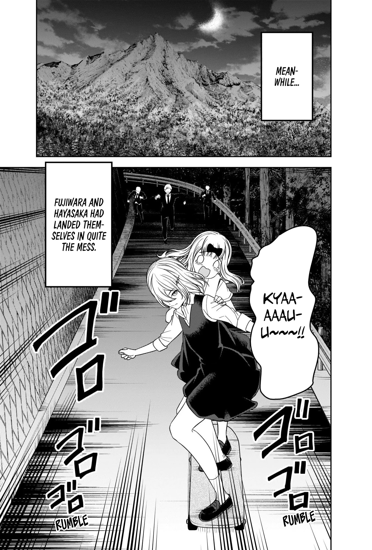 Kaguya-sama wa Kokurasetai - Tensai-tachi no Renai Zunousen Chapter 257 page 3 - Chapter 257