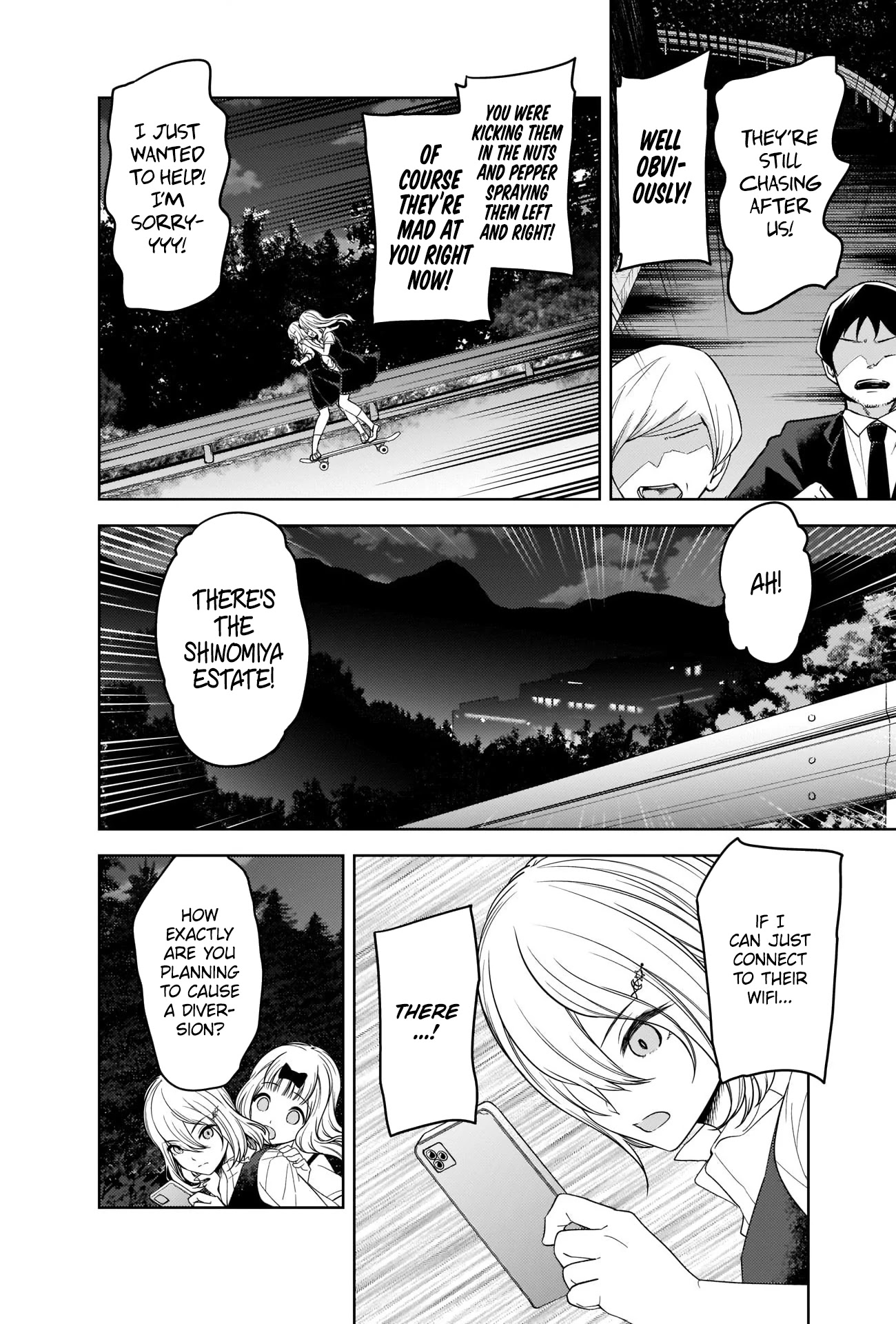 Kaguya-sama wa Kokurasetai - Tensai-tachi no Renai Zunousen Chapter 257 page 4 - Chapter 257