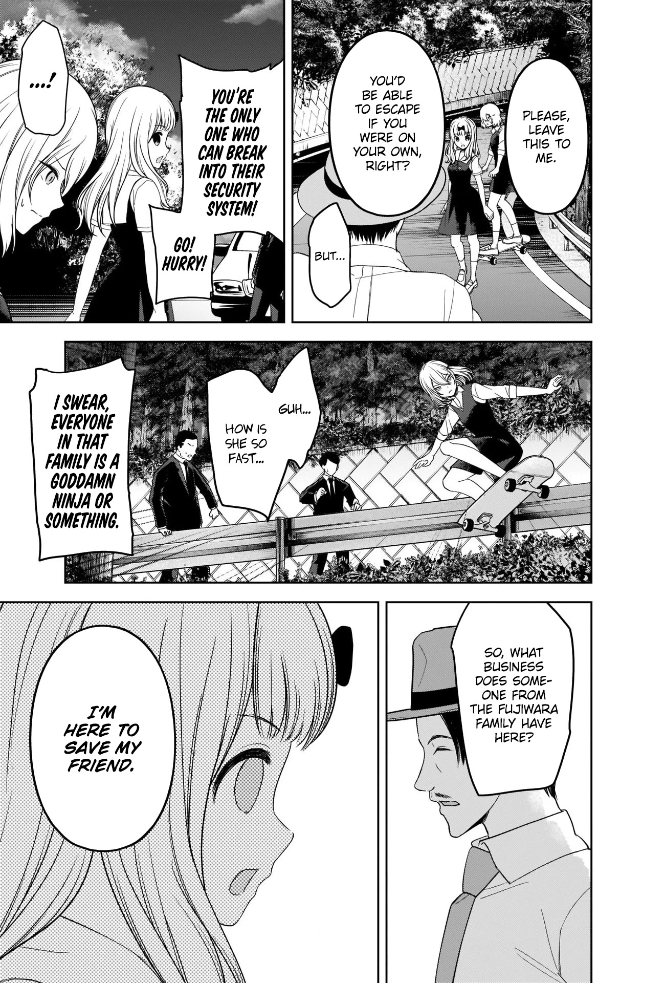 Kaguya-sama wa Kokurasetai - Tensai-tachi no Renai Zunousen Chapter 257 page 7 - Chapter 257