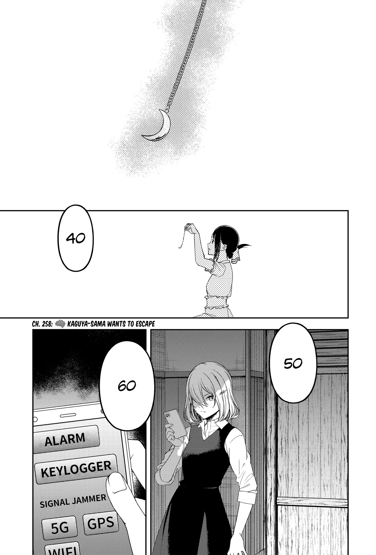 Kaguya-sama wa Kokurasetai - Tensai-tachi no Renai Zunousen Chapter 258 page 1 - Chapter 258