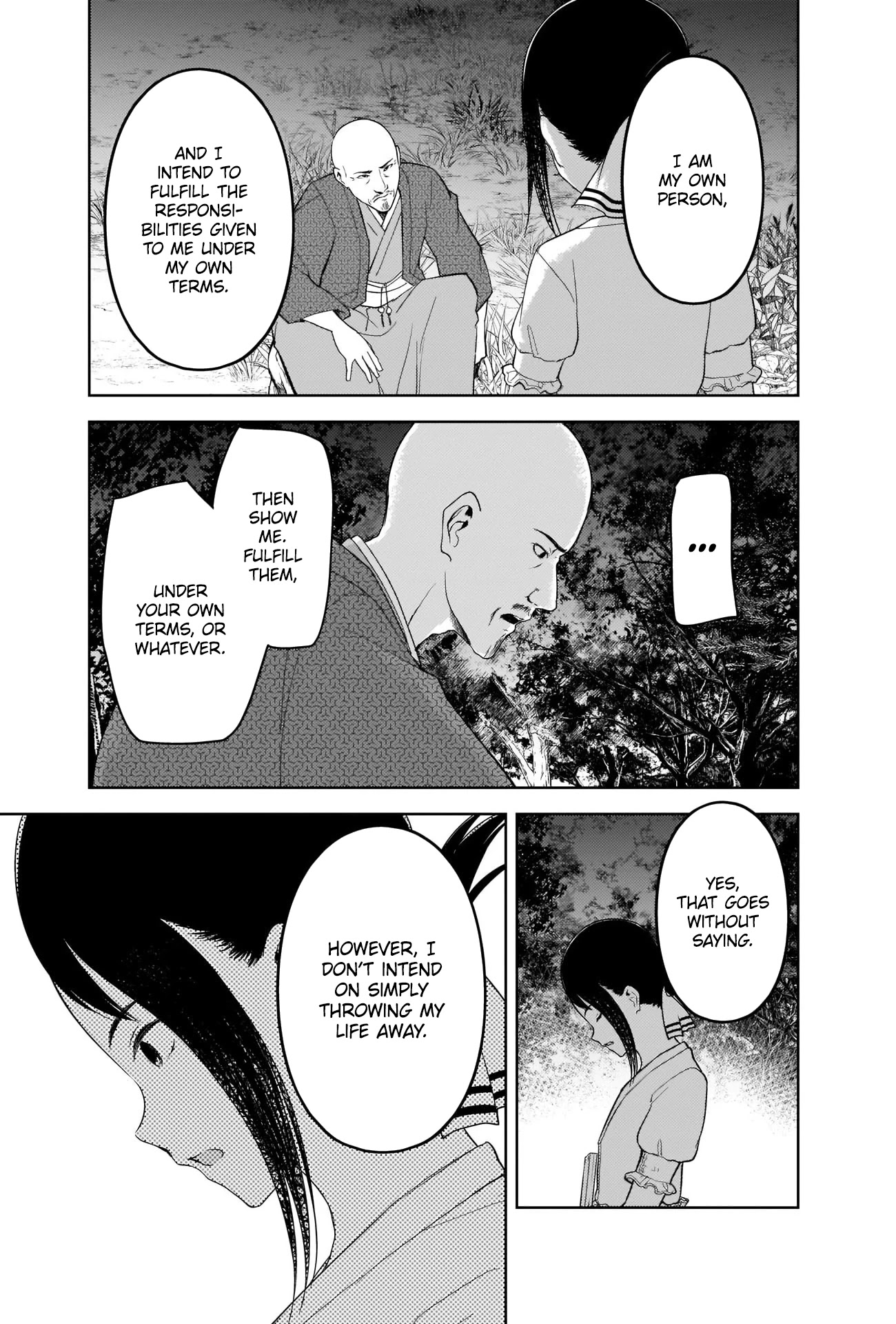 Kaguya-sama wa Kokurasetai - Tensai-tachi no Renai Zunousen Chapter 259 page 9 - Chapter 259