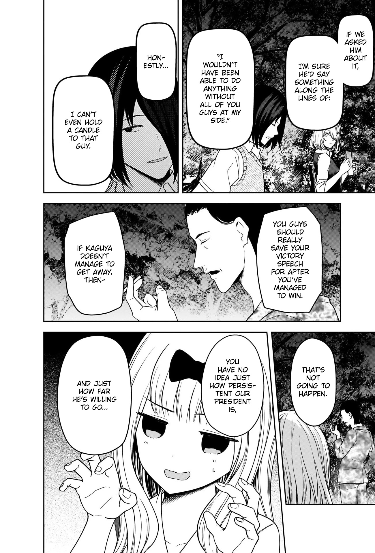 Kaguya-sama wa Kokurasetai - Tensai-tachi no Renai Zunousen Chapter 260 page 6 - Chapter 260