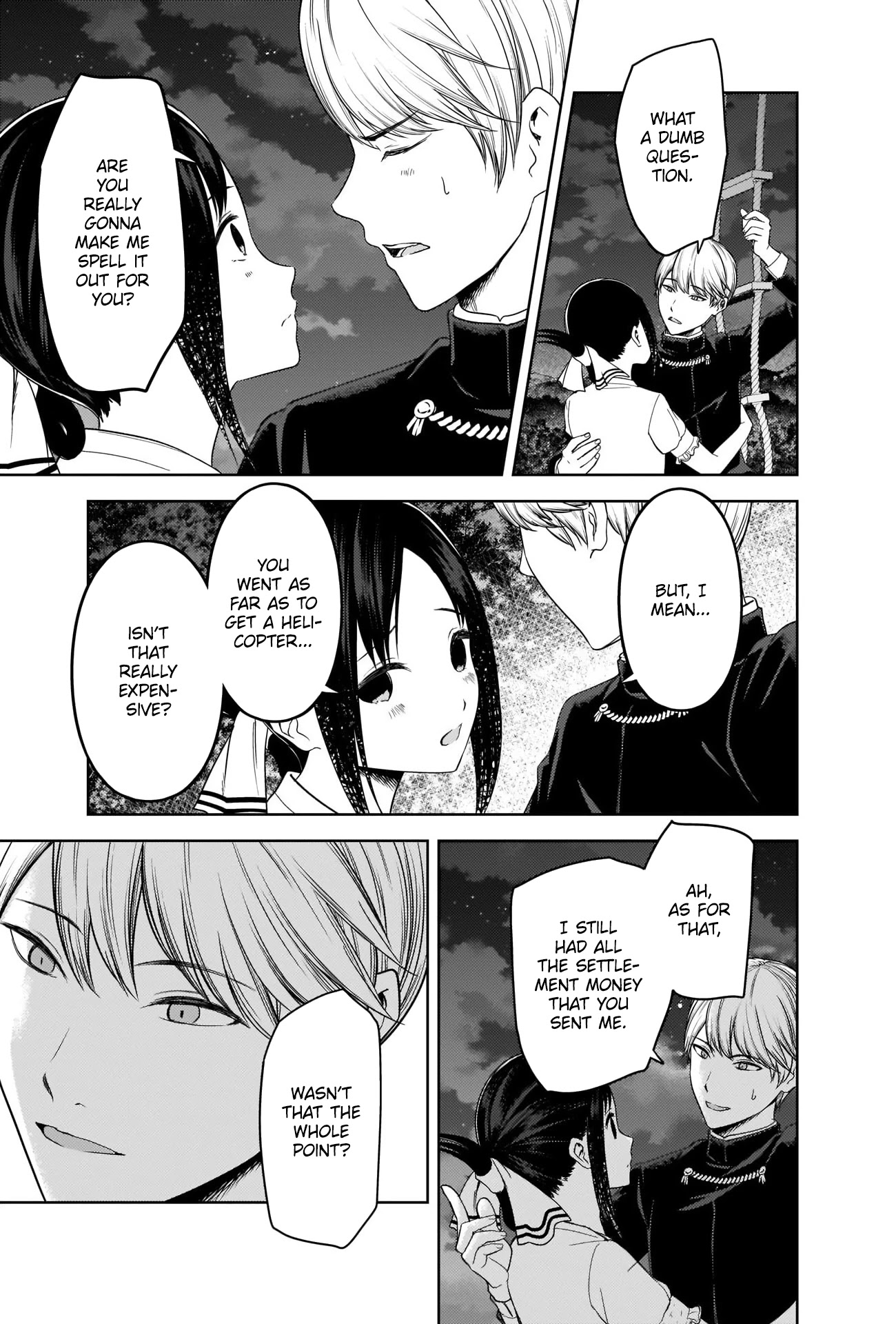 Kaguya-sama wa Kokurasetai - Tensai-tachi no Renai Zunousen Chapter 261 page 3 - Chapter 261