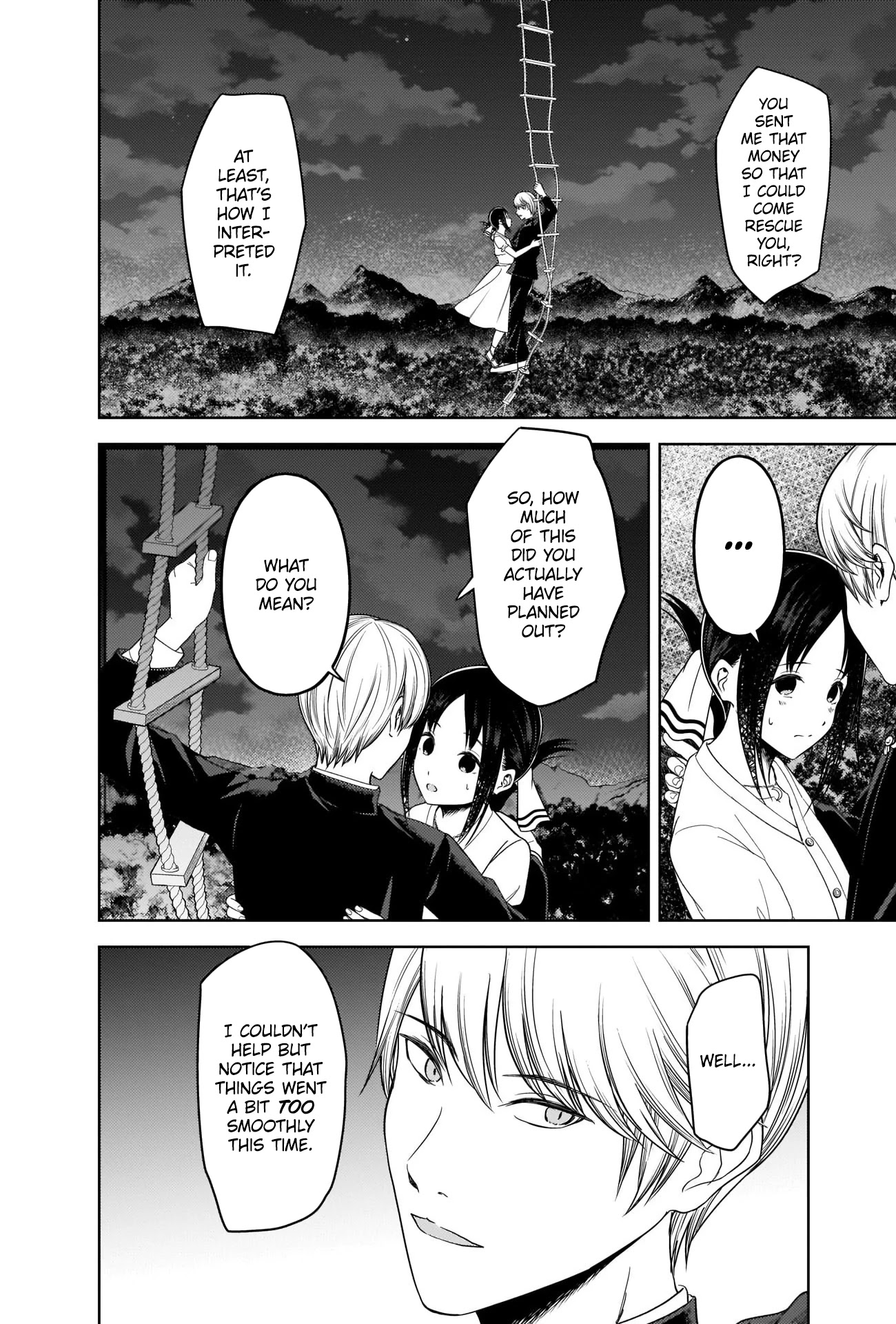 Kaguya-sama wa Kokurasetai - Tensai-tachi no Renai Zunousen Chapter 261 page 4 - Chapter 261