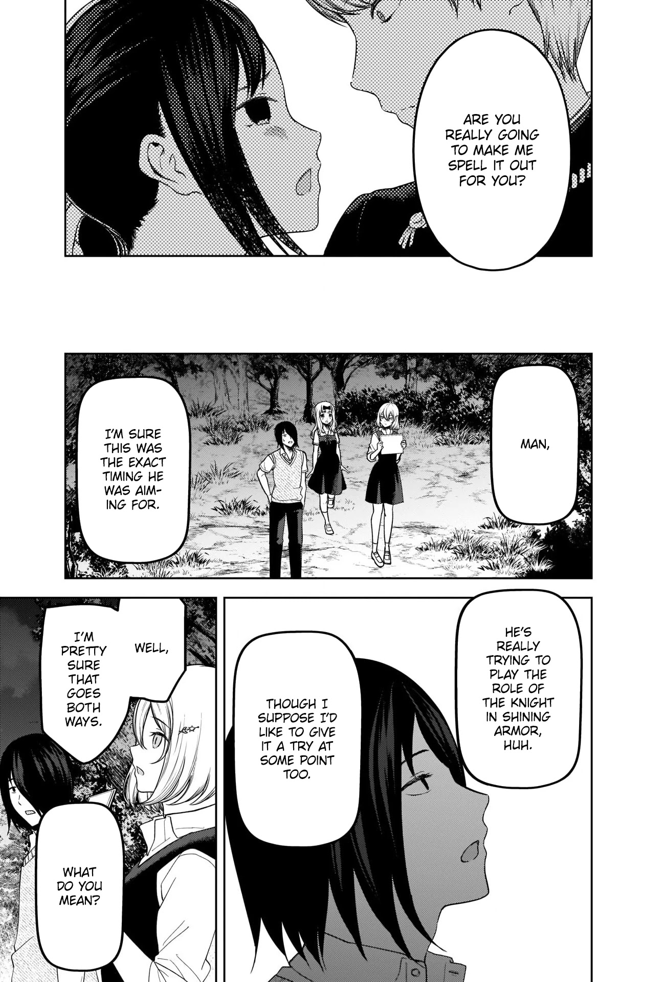 Kaguya-sama wa Kokurasetai - Tensai-tachi no Renai Zunousen Chapter 261 page 7 - Chapter 261