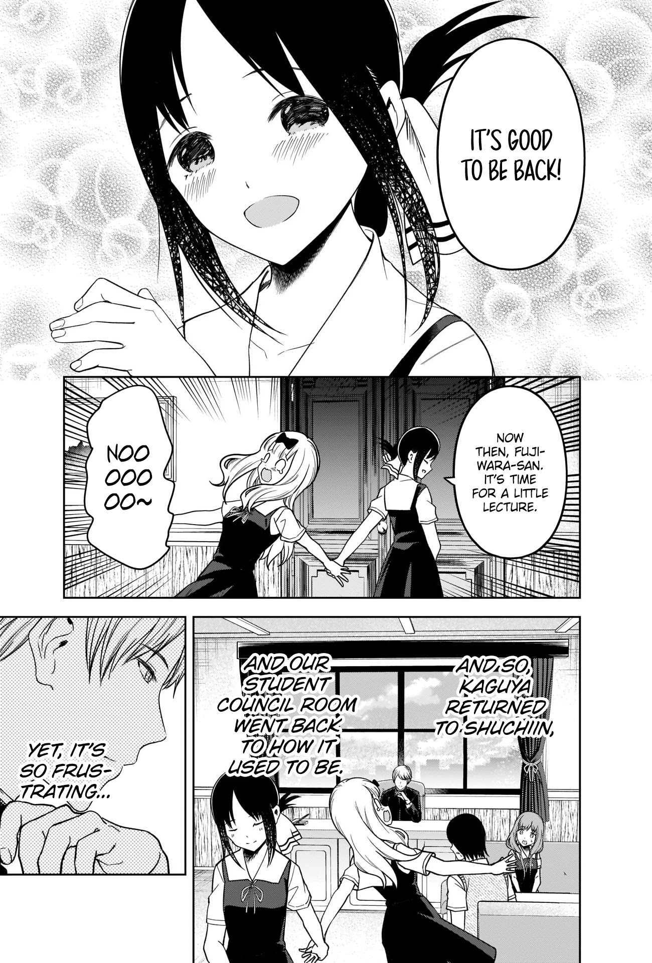Kaguya-sama wa Kokurasetai - Tensai-tachi no Renai Zunousen Chapter 262 page 17 - Chapter 262