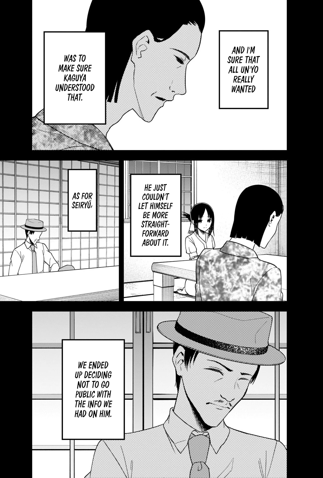 Kaguya-sama wa Kokurasetai - Tensai-tachi no Renai Zunousen Chapter 262 page 3 - Chapter 262