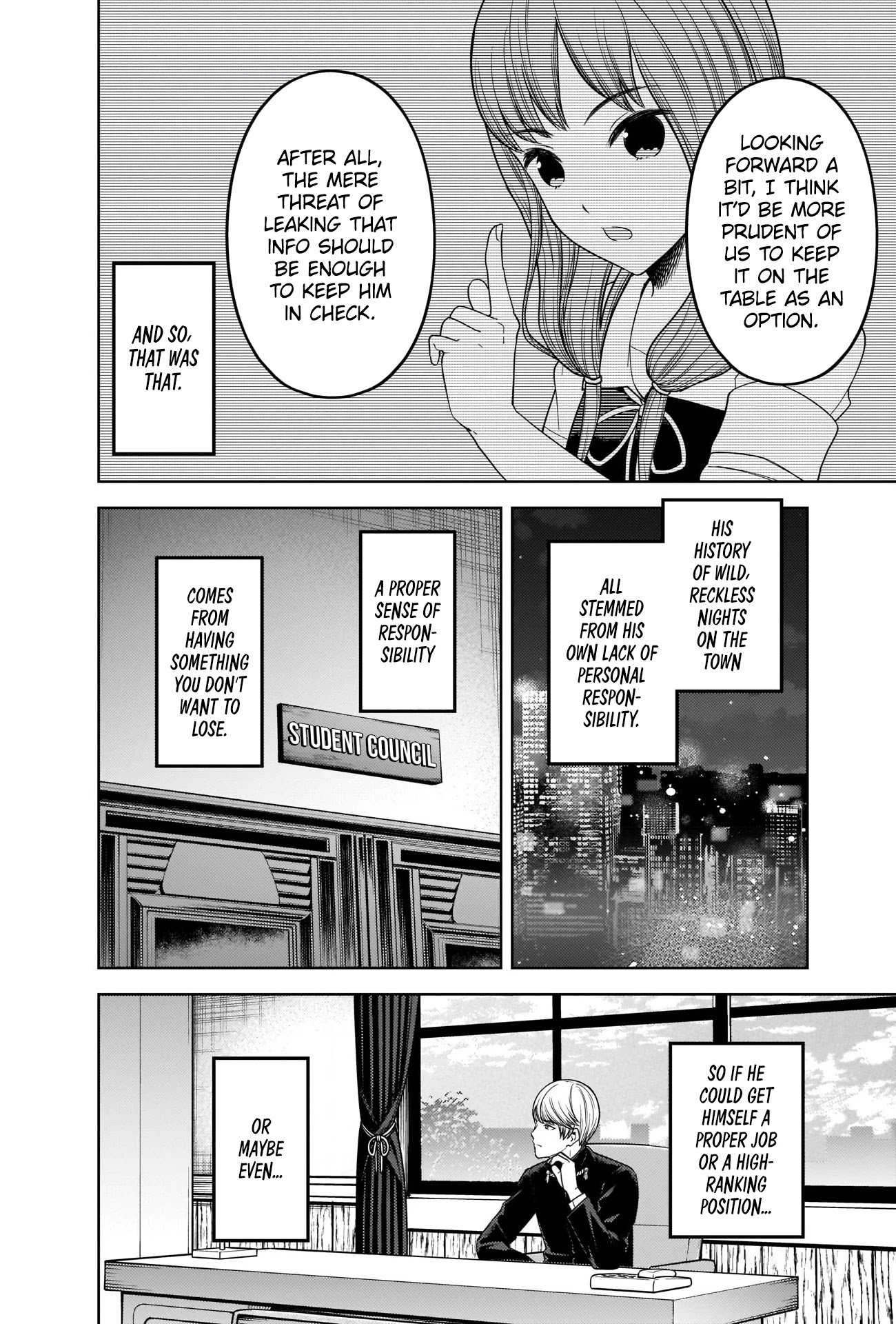 Kaguya-sama wa Kokurasetai - Tensai-tachi no Renai Zunousen Chapter 262 page 4 - Chapter 262