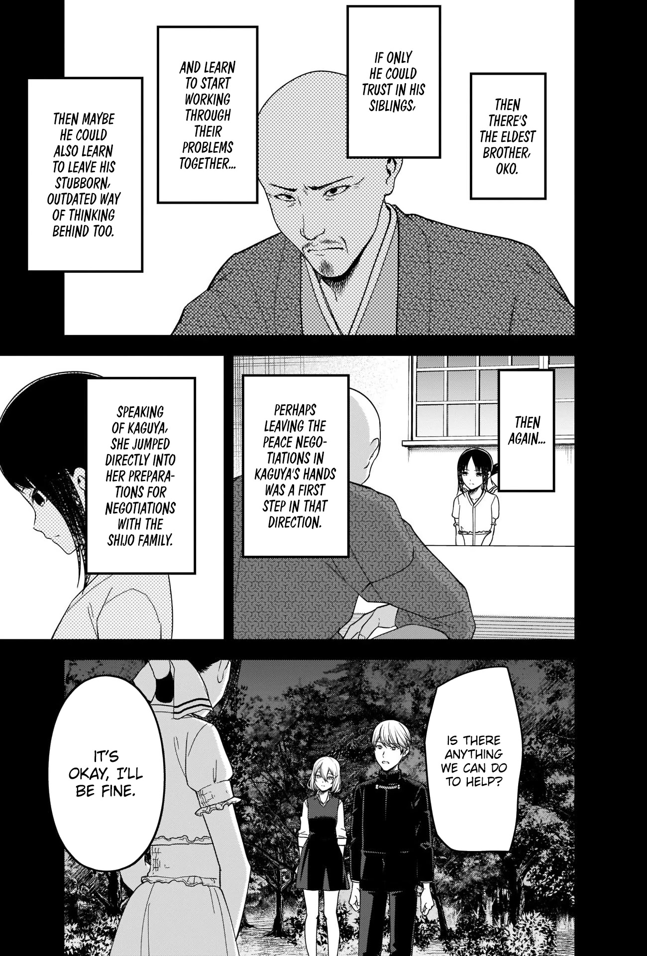 Kaguya-sama wa Kokurasetai - Tensai-tachi no Renai Zunousen Chapter 262 page 5 - Chapter 262