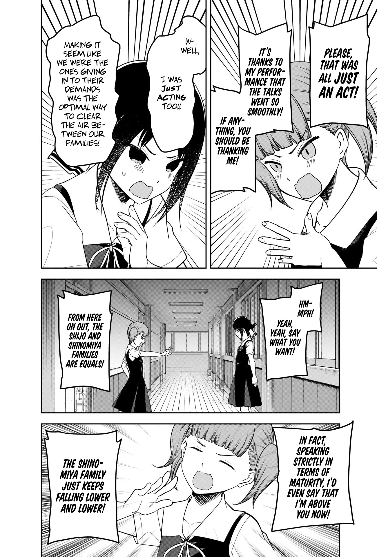 Kaguya-sama wa Kokurasetai - Tensai-tachi no Renai Zunousen Chapter 263 page 10 - Chapter 263