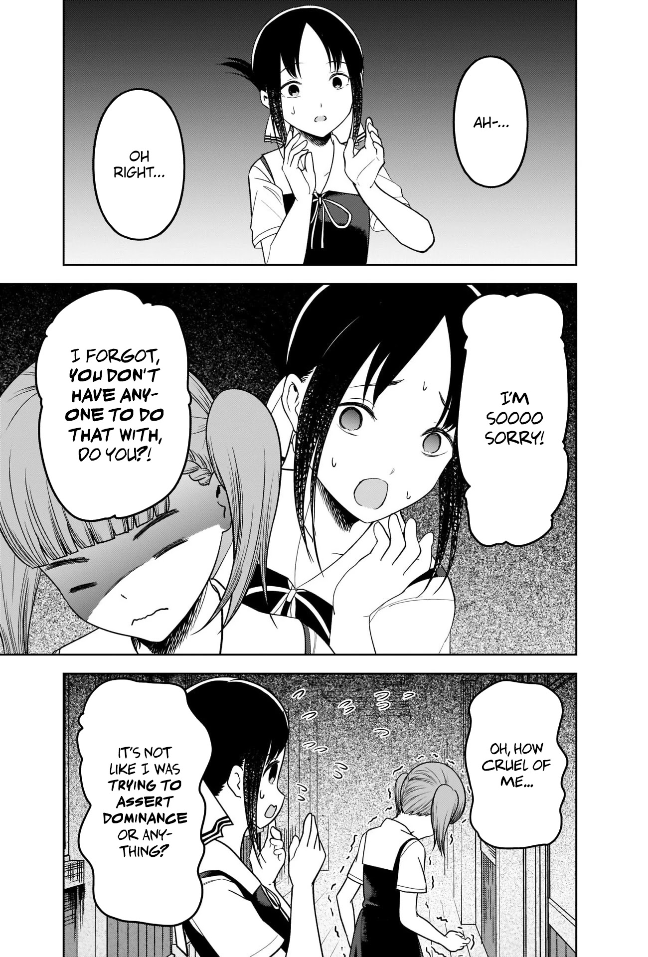 Kaguya-sama wa Kokurasetai - Tensai-tachi no Renai Zunousen Chapter 263 page 13 - Chapter 263