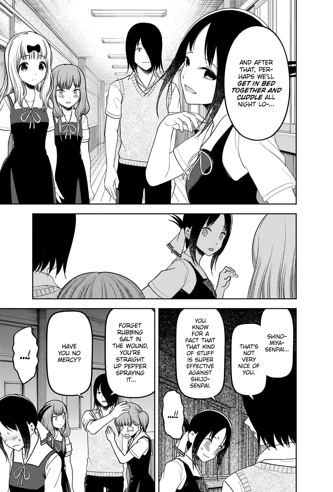 Kaguya-sama wa Kokurasetai - Tensai-tachi no Renai Zunousen Chapter 263 page 17 - Chapter 263