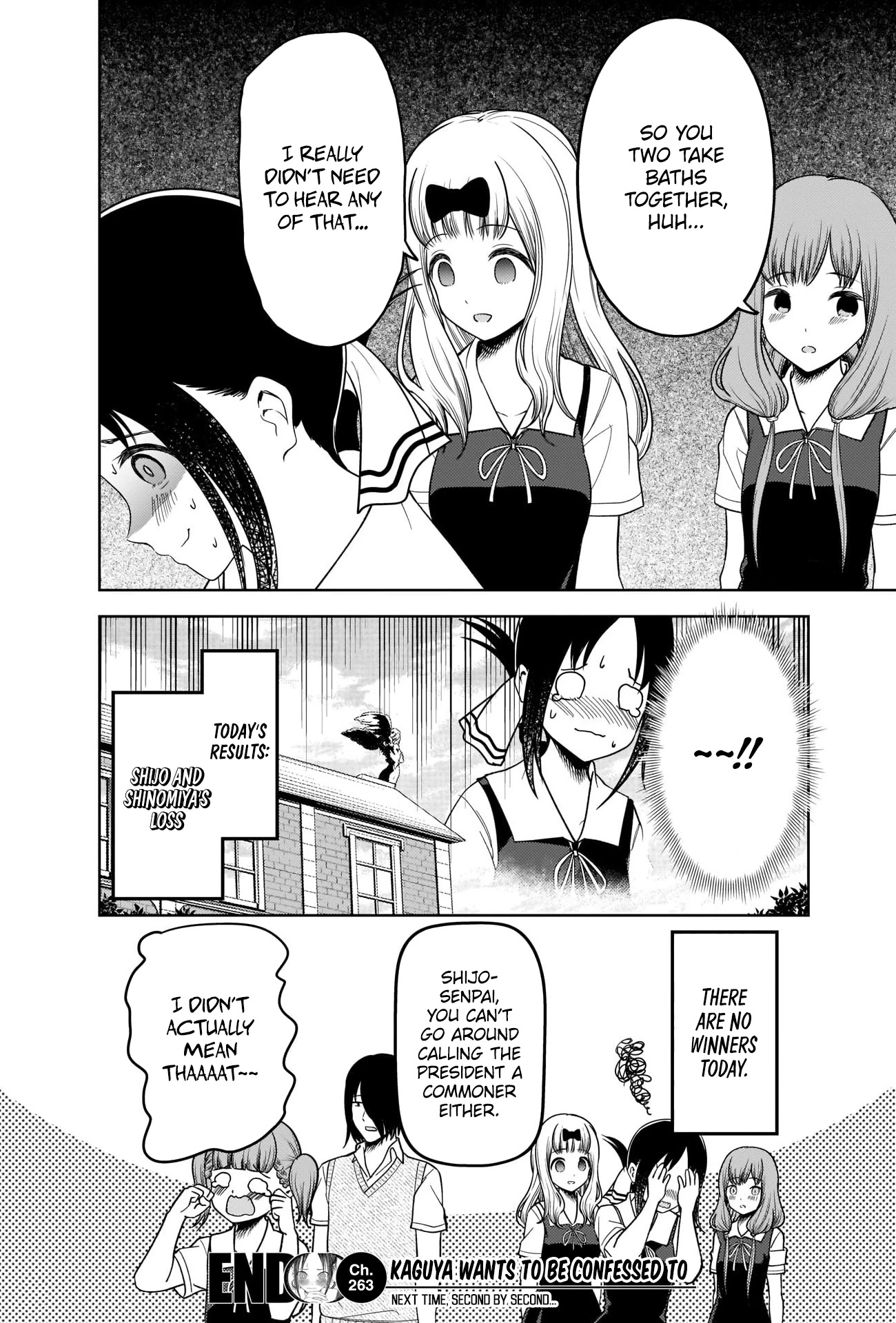 Kaguya-sama wa Kokurasetai - Tensai-tachi no Renai Zunousen Chapter 263 page 18 - Chapter 263