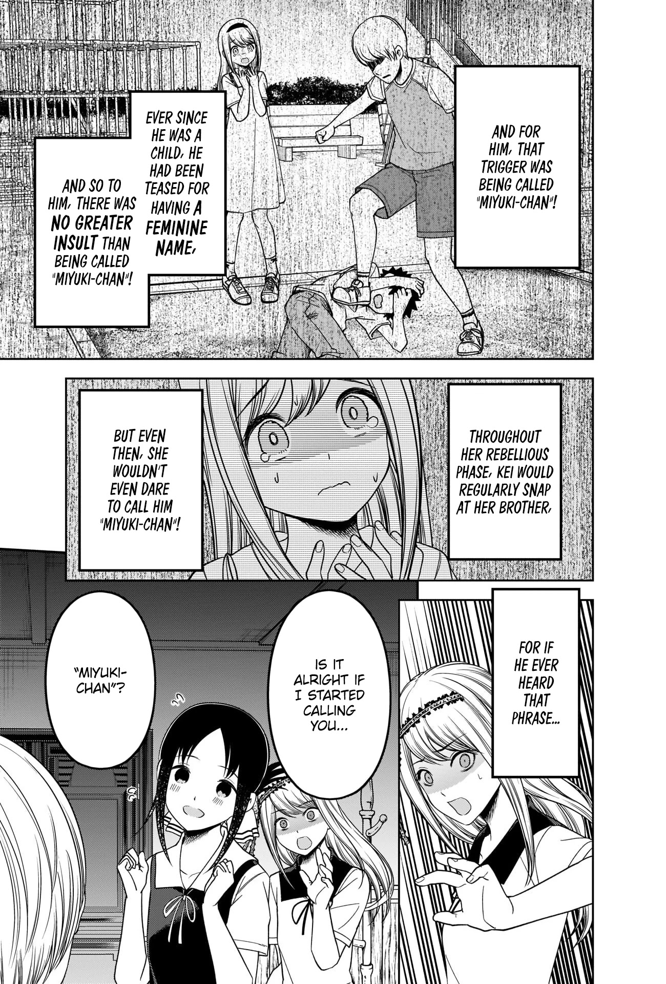 Kaguya-sama wa Kokurasetai - Tensai-tachi no Renai Zunousen Chapter 264 page 15 - Chapter 264