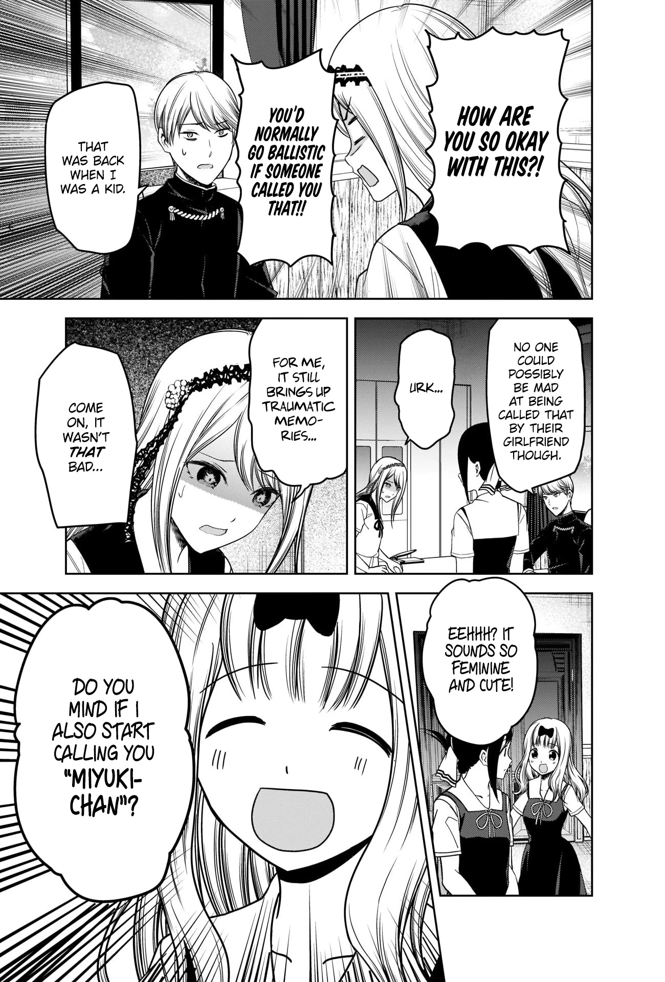 Kaguya-sama wa Kokurasetai - Tensai-tachi no Renai Zunousen Chapter 264 page 17 - Chapter 264
