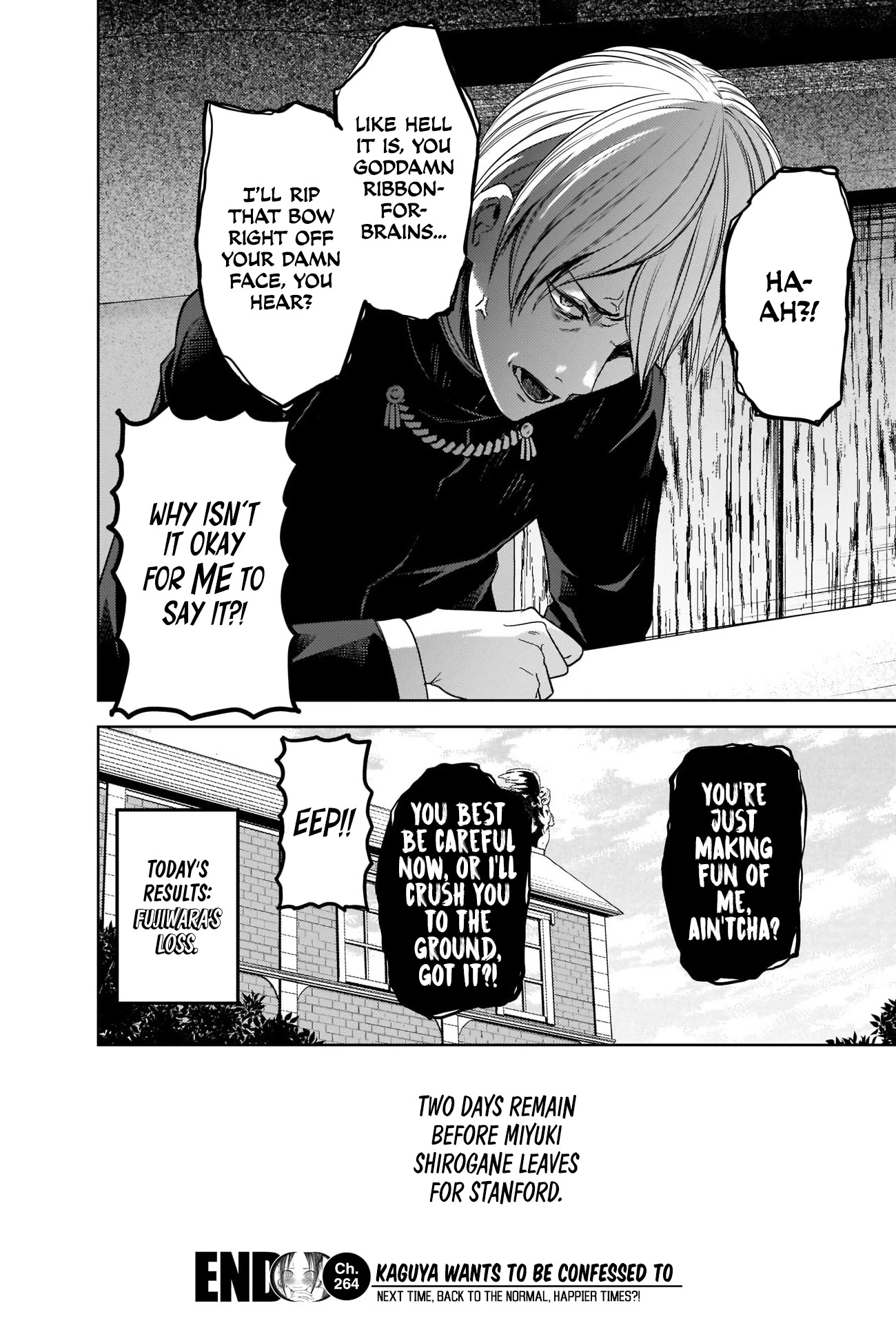 Kaguya-sama wa Kokurasetai - Tensai-tachi no Renai Zunousen Chapter 264 page 18 - Chapter 264