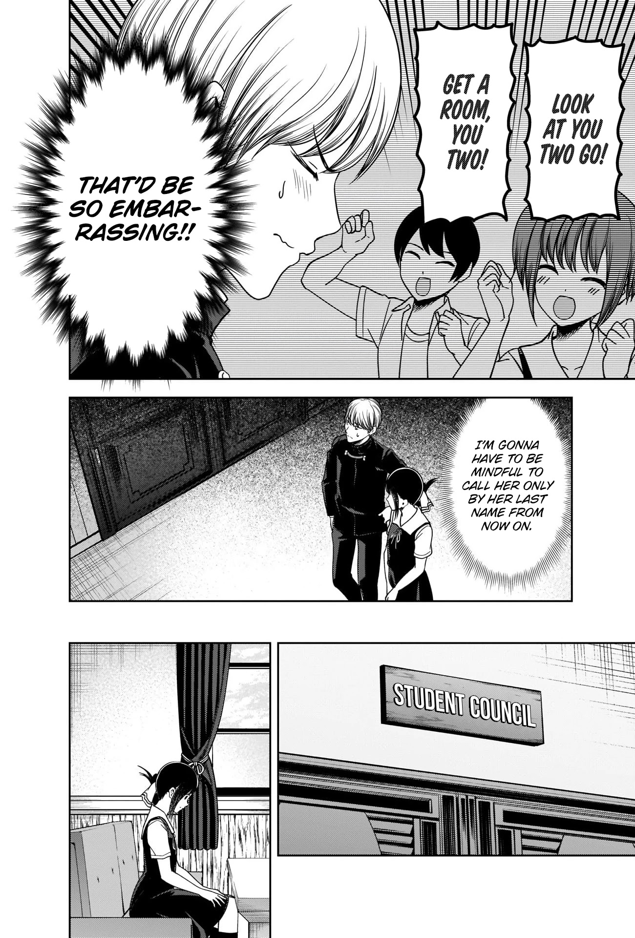 Kaguya-sama wa Kokurasetai - Tensai-tachi no Renai Zunousen Chapter 264 page 4 - Chapter 264