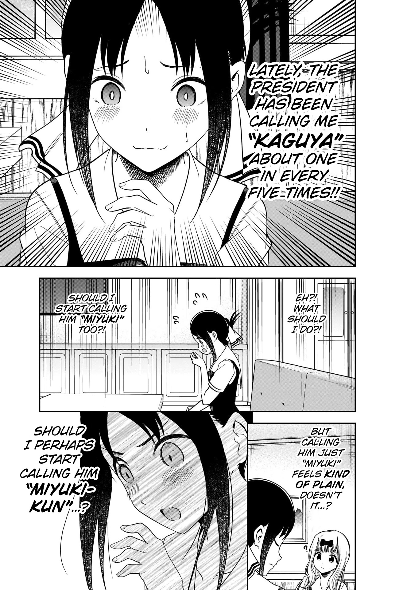Kaguya-sama wa Kokurasetai - Tensai-tachi no Renai Zunousen Chapter 264 page 5 - Chapter 264