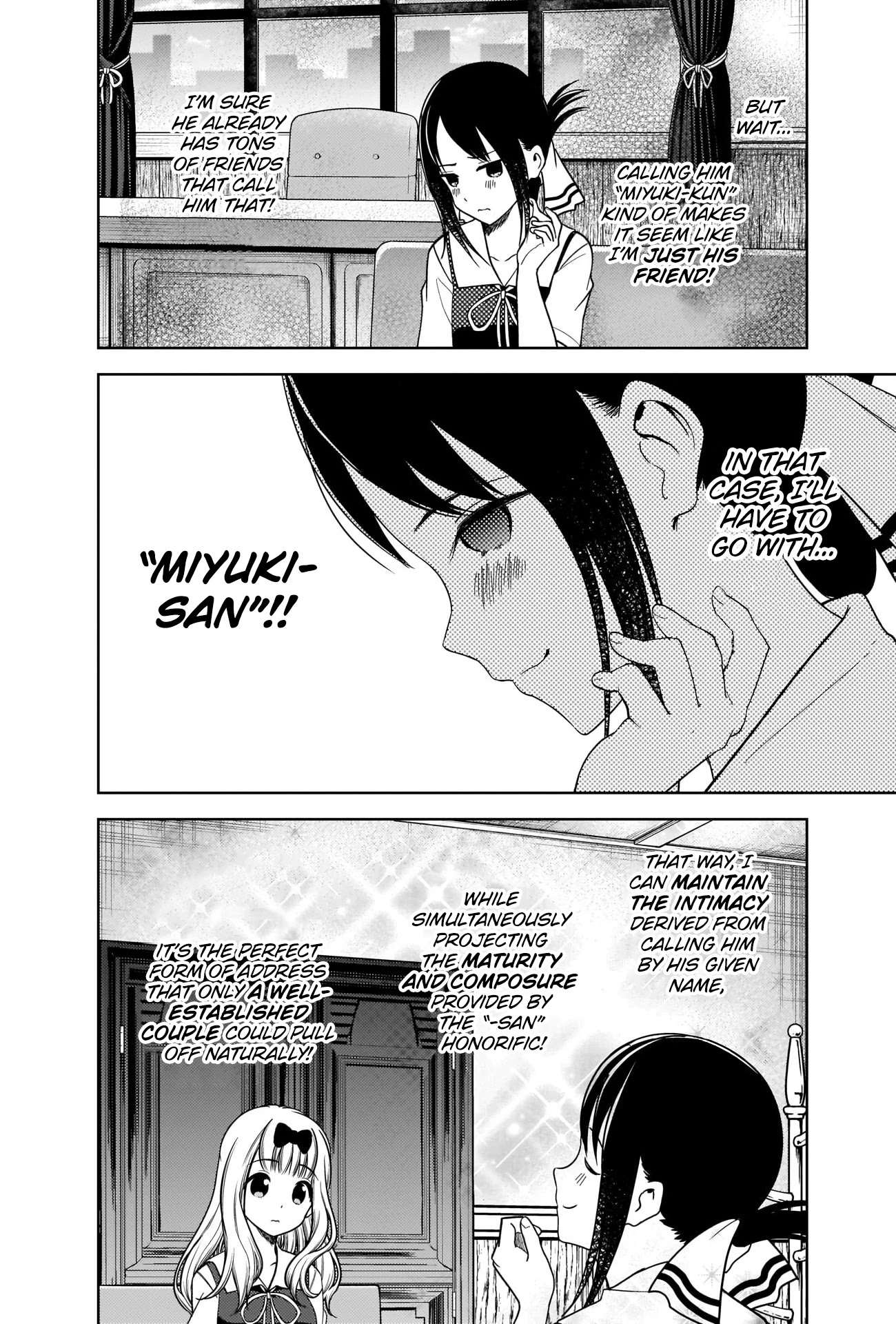 Kaguya-sama wa Kokurasetai - Tensai-tachi no Renai Zunousen Chapter 264 page 6 - Chapter 264