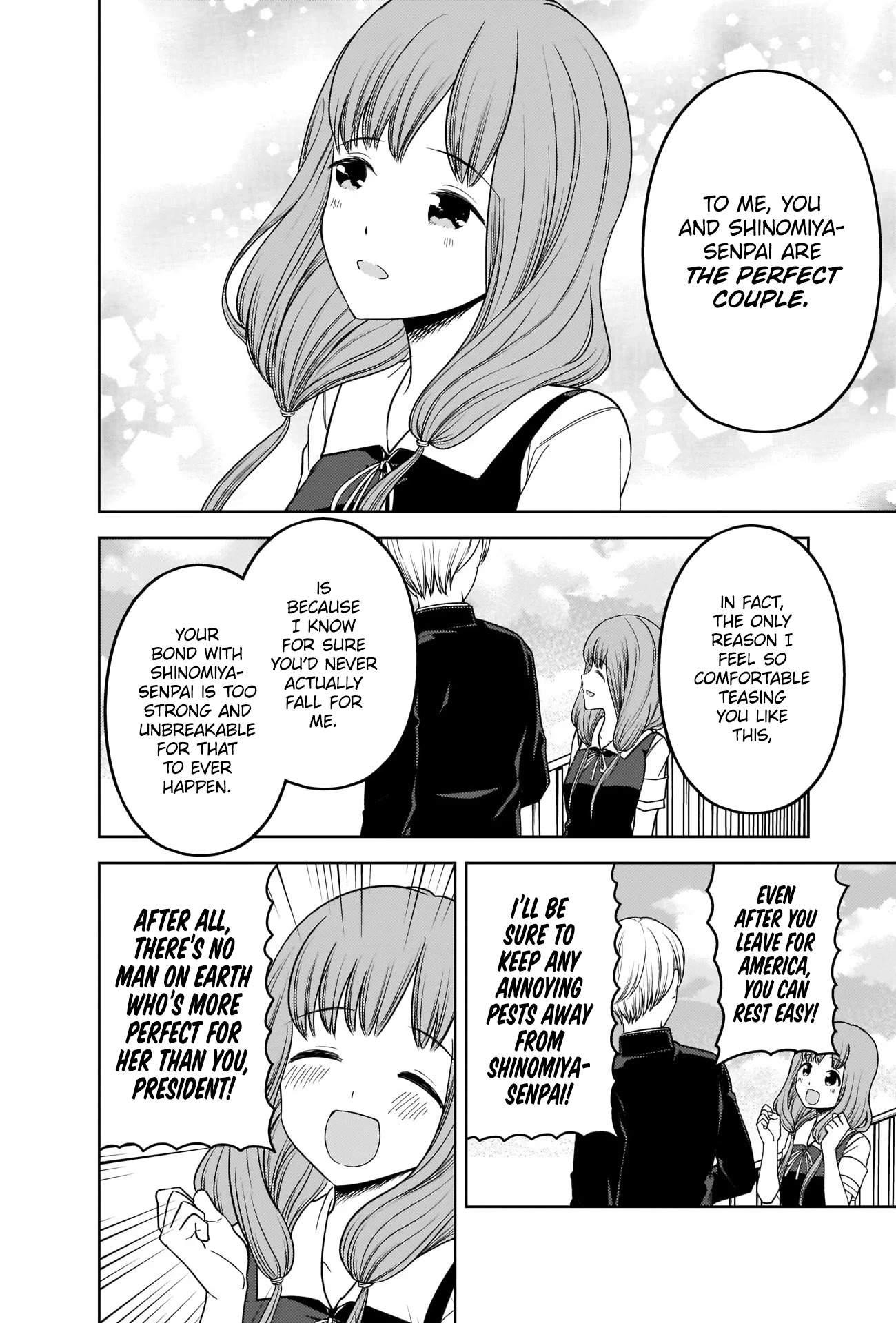 Kaguya-sama wa Kokurasetai - Tensai-tachi no Renai Zunousen Chapter 265 page 12 - Chapter 265
