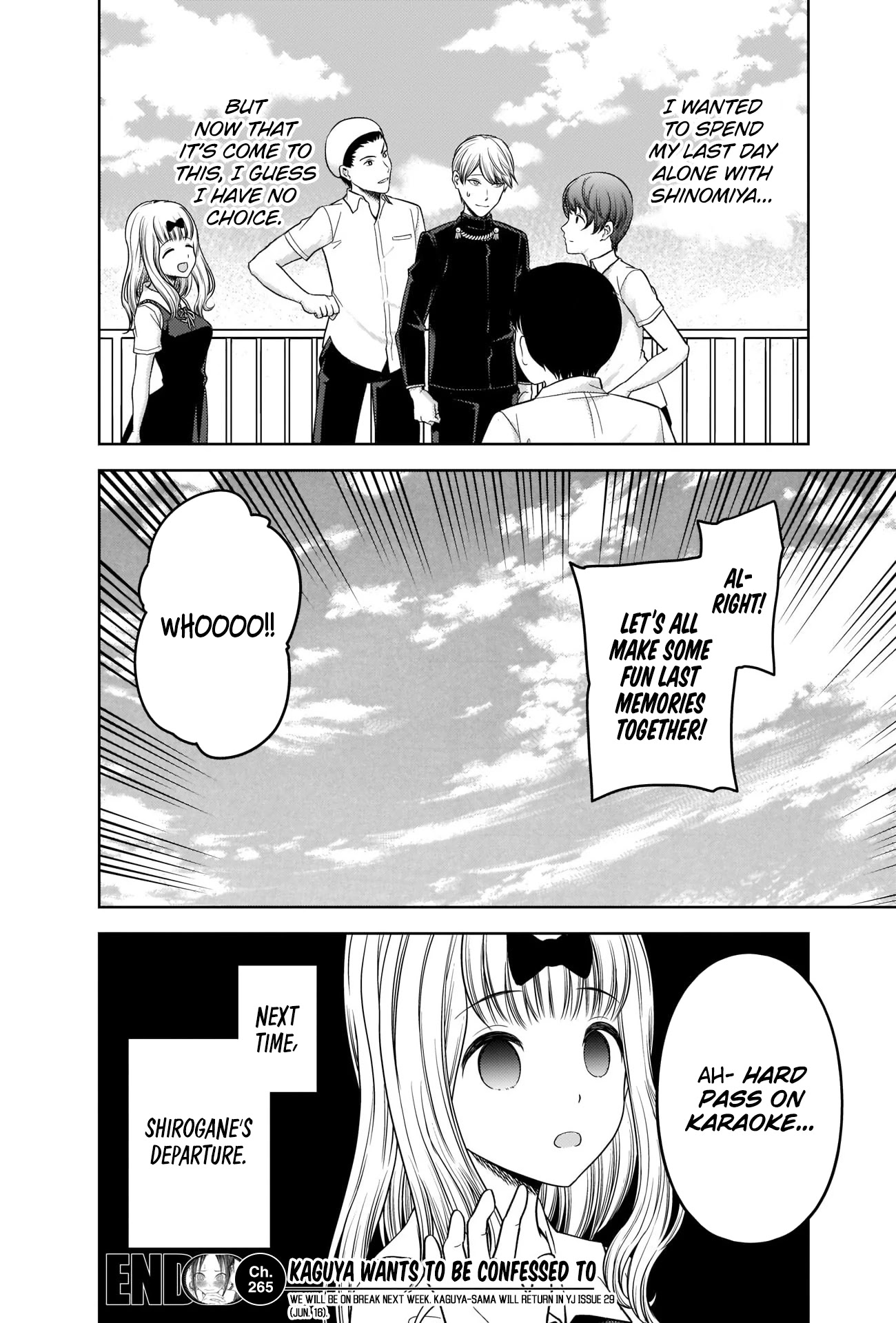 Kaguya-sama wa Kokurasetai - Tensai-tachi no Renai Zunousen Chapter 265 page 18 - Chapter 265