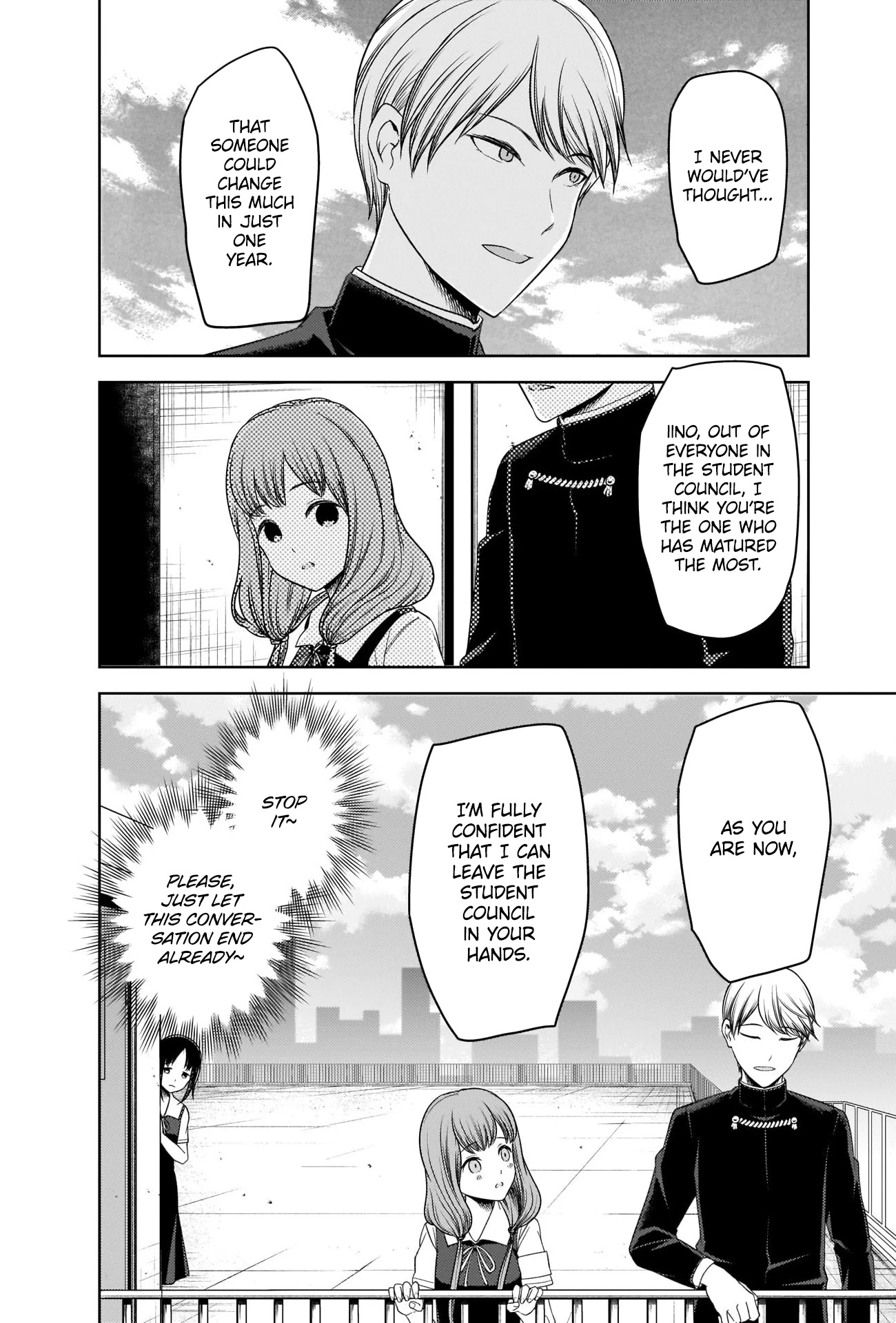 Kaguya-sama wa Kokurasetai - Tensai-tachi no Renai Zunousen Chapter 265 page 8 - Chapter 265