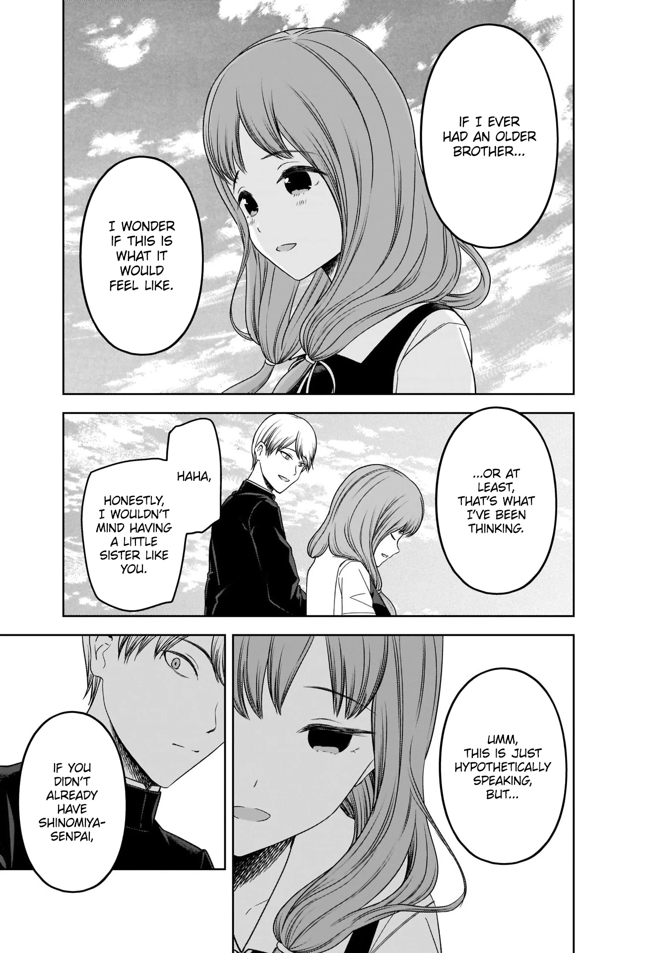 Kaguya-sama wa Kokurasetai - Tensai-tachi no Renai Zunousen Chapter 265 page 9 - Chapter 265