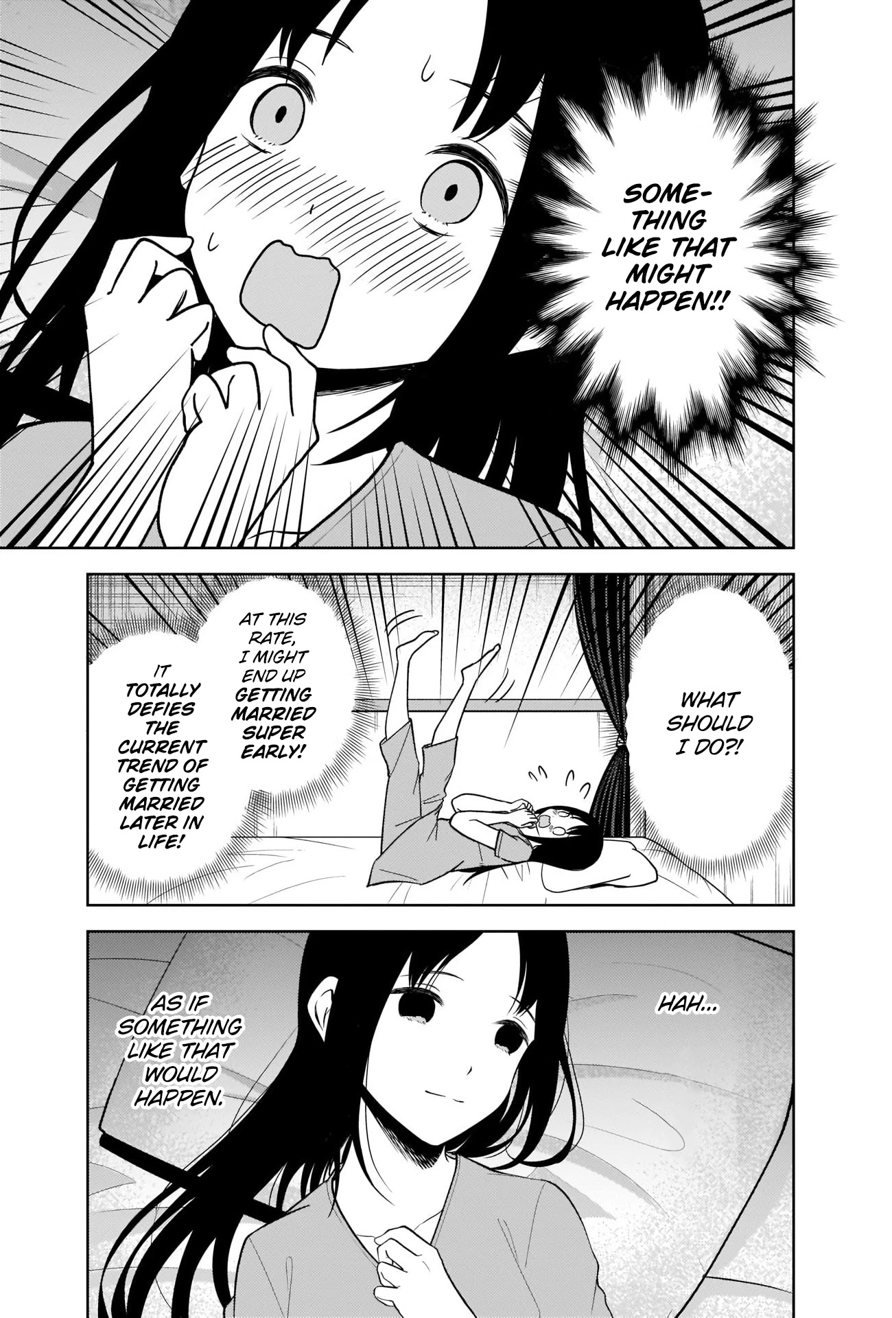 Kaguya-sama wa Kokurasetai - Tensai-tachi no Renai Zunousen Chapter 266 page 15 - Chapter 266