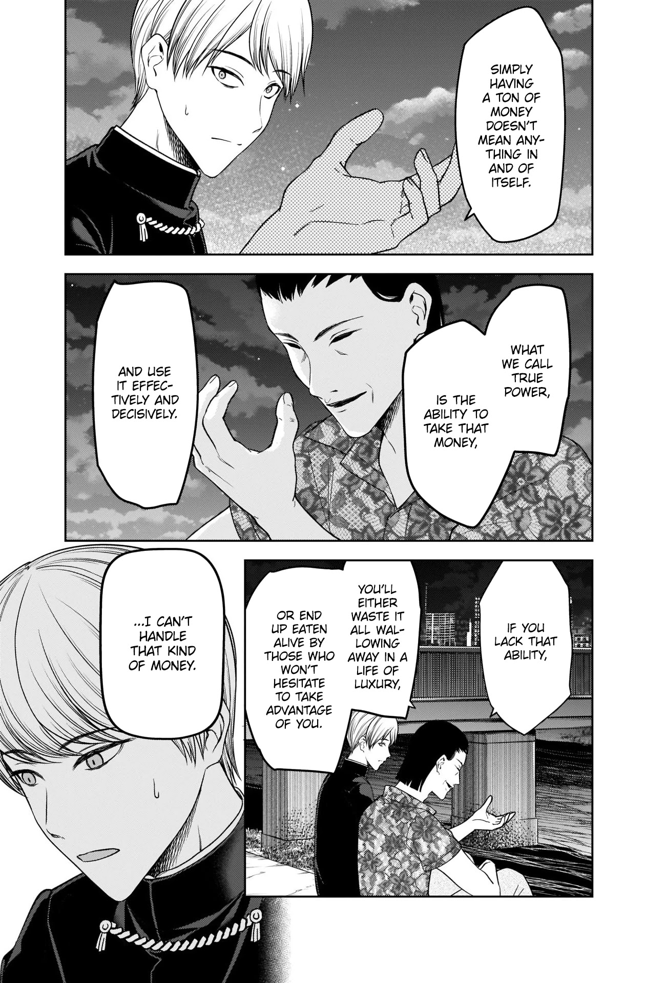 Kaguya-sama wa Kokurasetai - Tensai-tachi no Renai Zunousen Chapter 266 page 3 - Chapter 266
