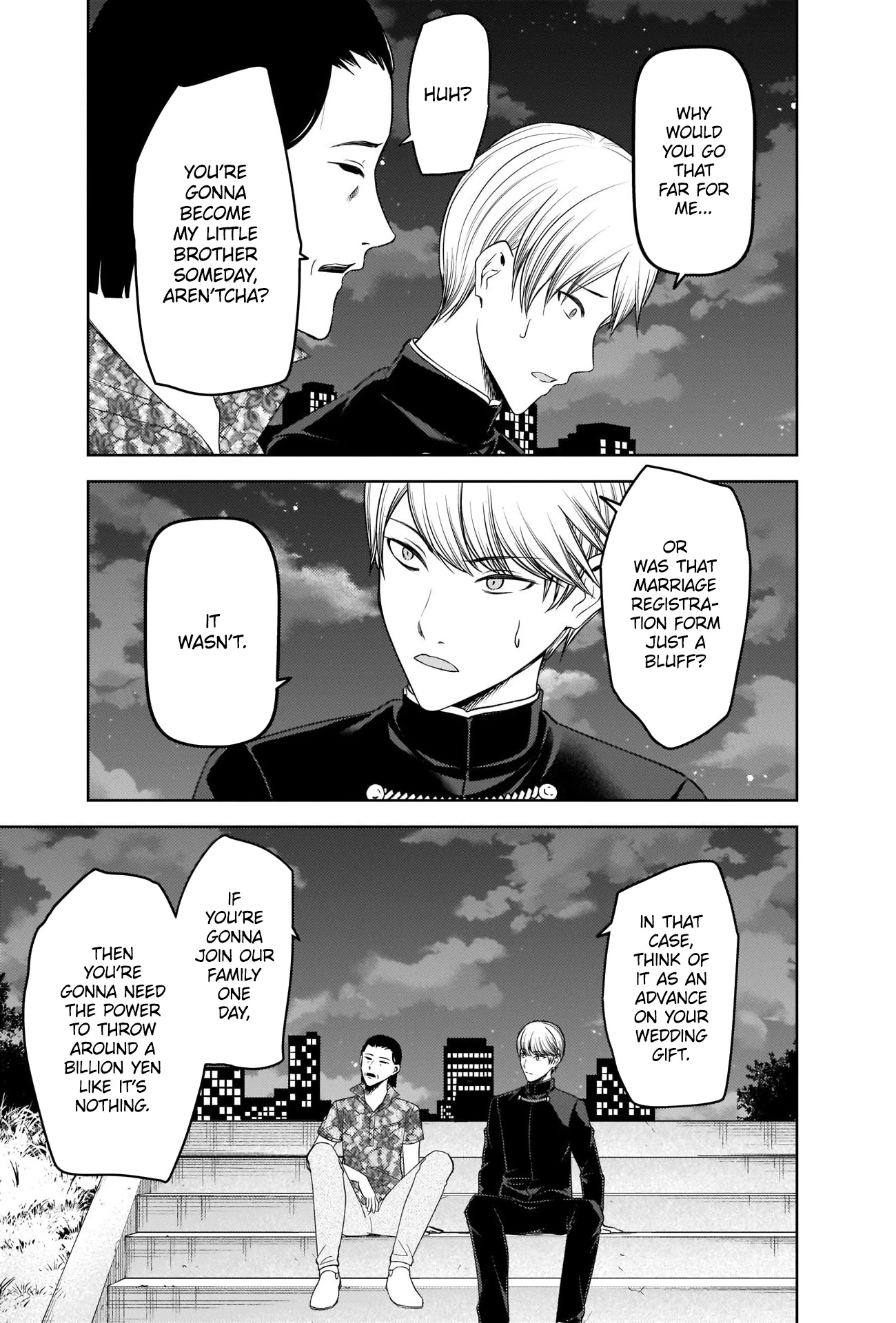 Kaguya-sama wa Kokurasetai - Tensai-tachi no Renai Zunousen Chapter 266 page 7 - Chapter 266