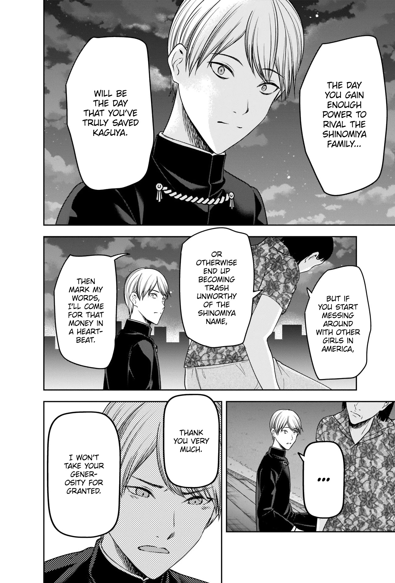 Kaguya-sama wa Kokurasetai - Tensai-tachi no Renai Zunousen Chapter 266 page 8 - Chapter 266