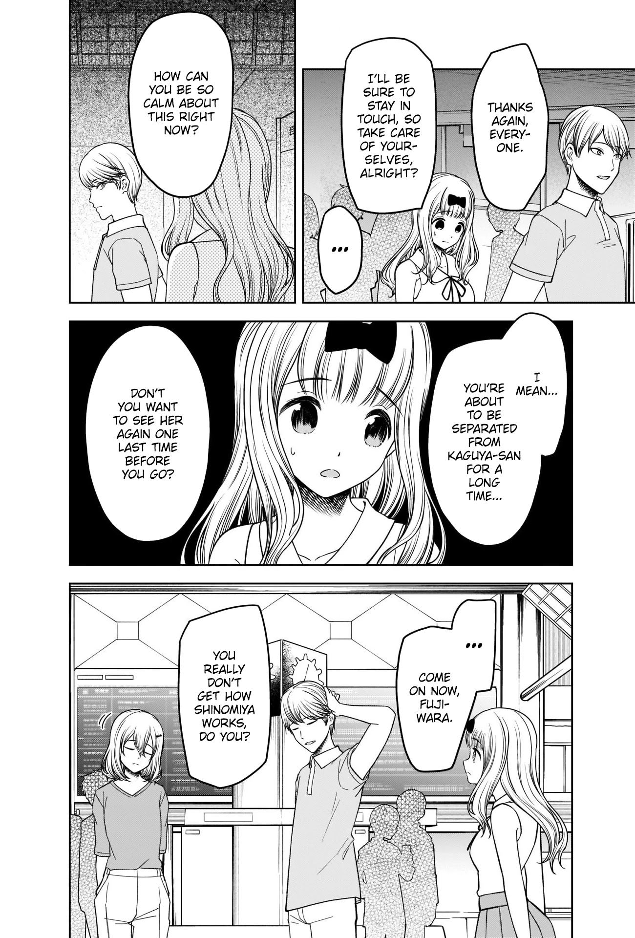 Kaguya-sama wa Kokurasetai - Tensai-tachi no Renai Zunousen Chapter 267 page 10 - Chapter 267