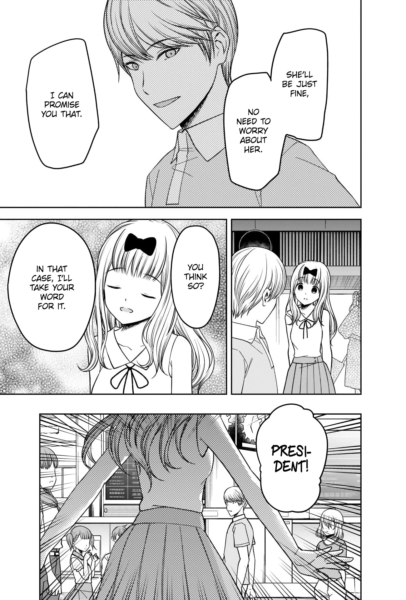 Kaguya-sama wa Kokurasetai - Tensai-tachi no Renai Zunousen Chapter 267 page 11 - Chapter 267