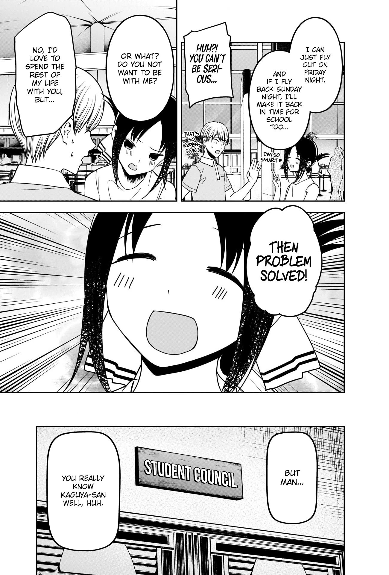 Kaguya-sama wa Kokurasetai - Tensai-tachi no Renai Zunousen Chapter 267 page 19 - Chapter 267