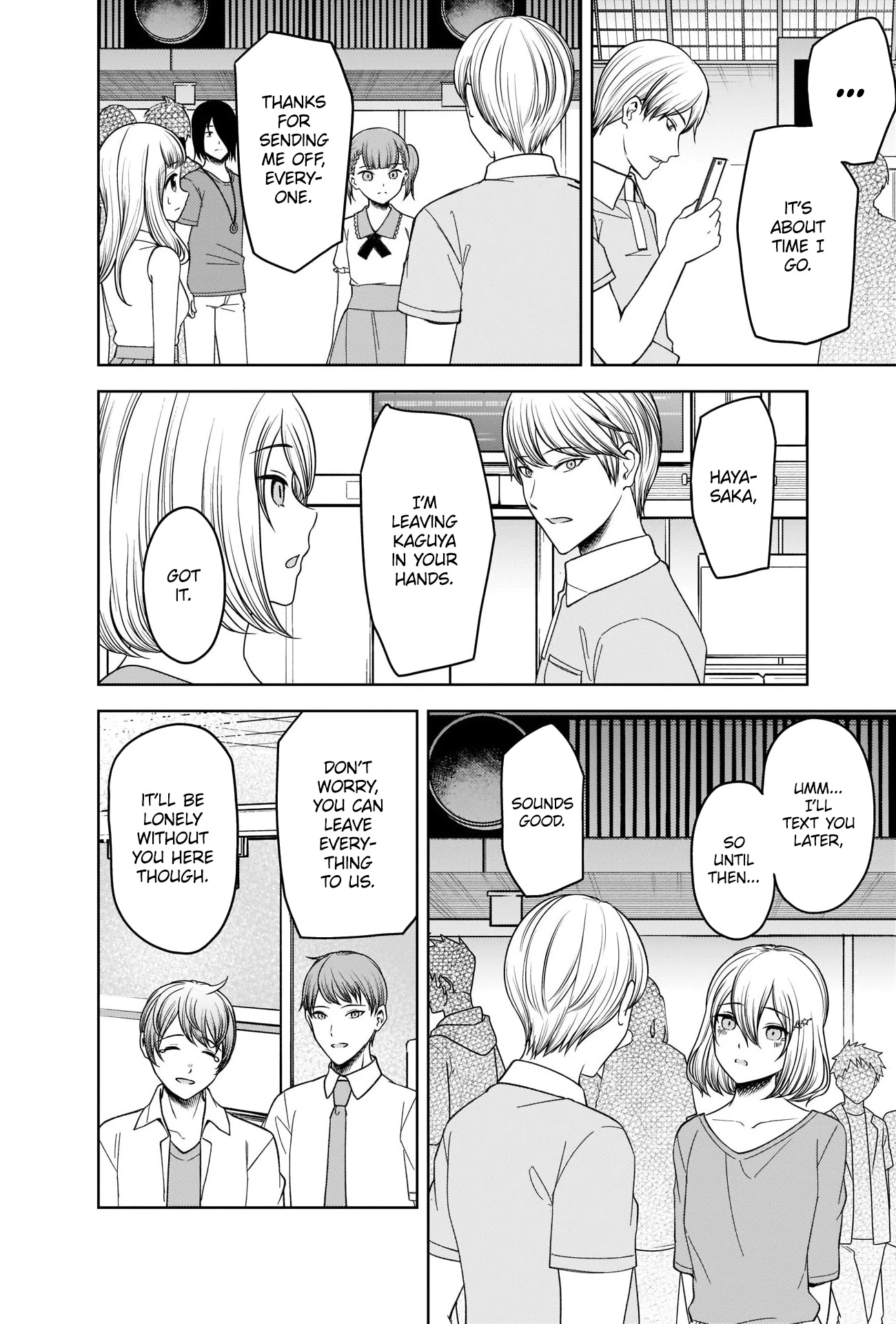 Kaguya-sama wa Kokurasetai - Tensai-tachi no Renai Zunousen Chapter 267 page 8 - Chapter 267