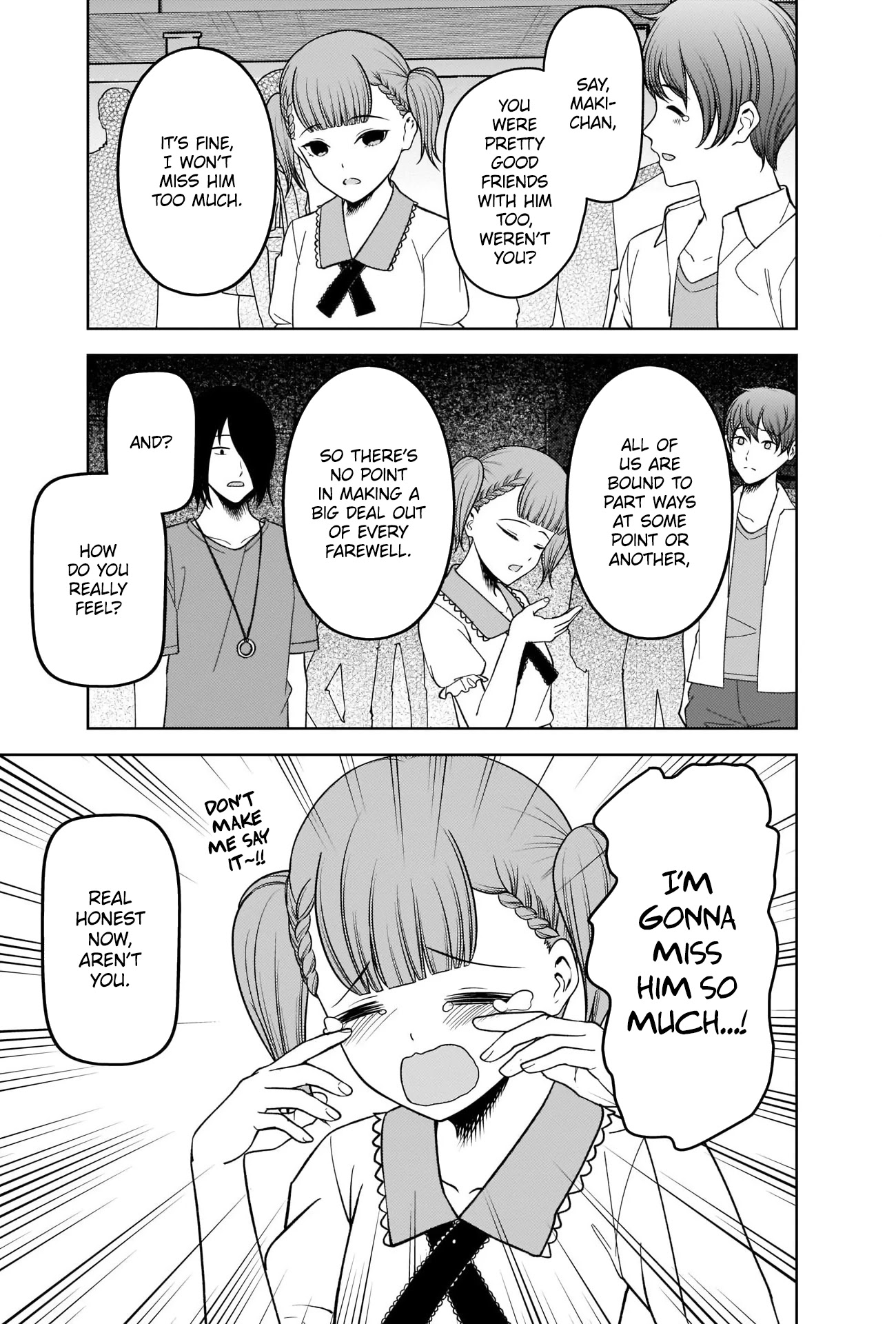 Kaguya-sama wa Kokurasetai - Tensai-tachi no Renai Zunousen Chapter 267 page 9 - Chapter 267