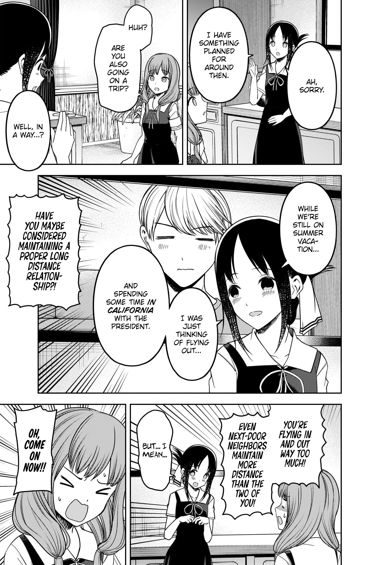 Kaguya-sama wa Kokurasetai - Tensai-tachi no Renai Zunousen Chapter 268 page 11 - Chapter 268