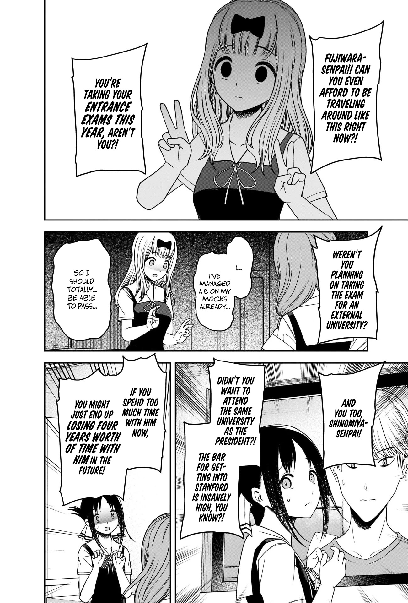 Kaguya-sama wa Kokurasetai - Tensai-tachi no Renai Zunousen Chapter 268 page 12 - Chapter 268