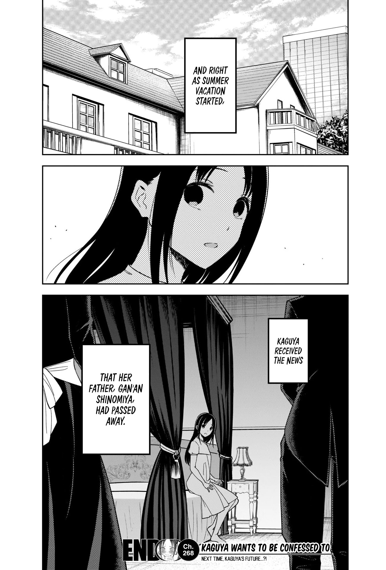 Kaguya-sama wa Kokurasetai - Tensai-tachi no Renai Zunousen Chapter 268 page 18 - Chapter 268