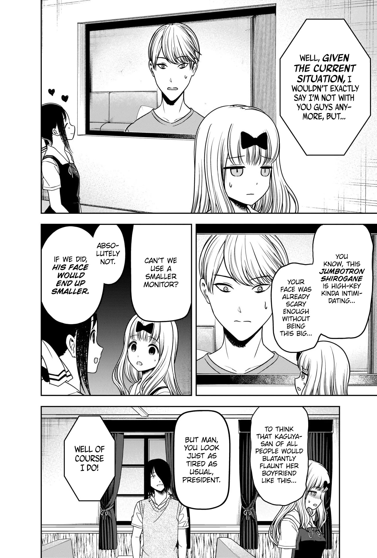 Kaguya-sama wa Kokurasetai - Tensai-tachi no Renai Zunousen Chapter 268 page 4 - Chapter 268