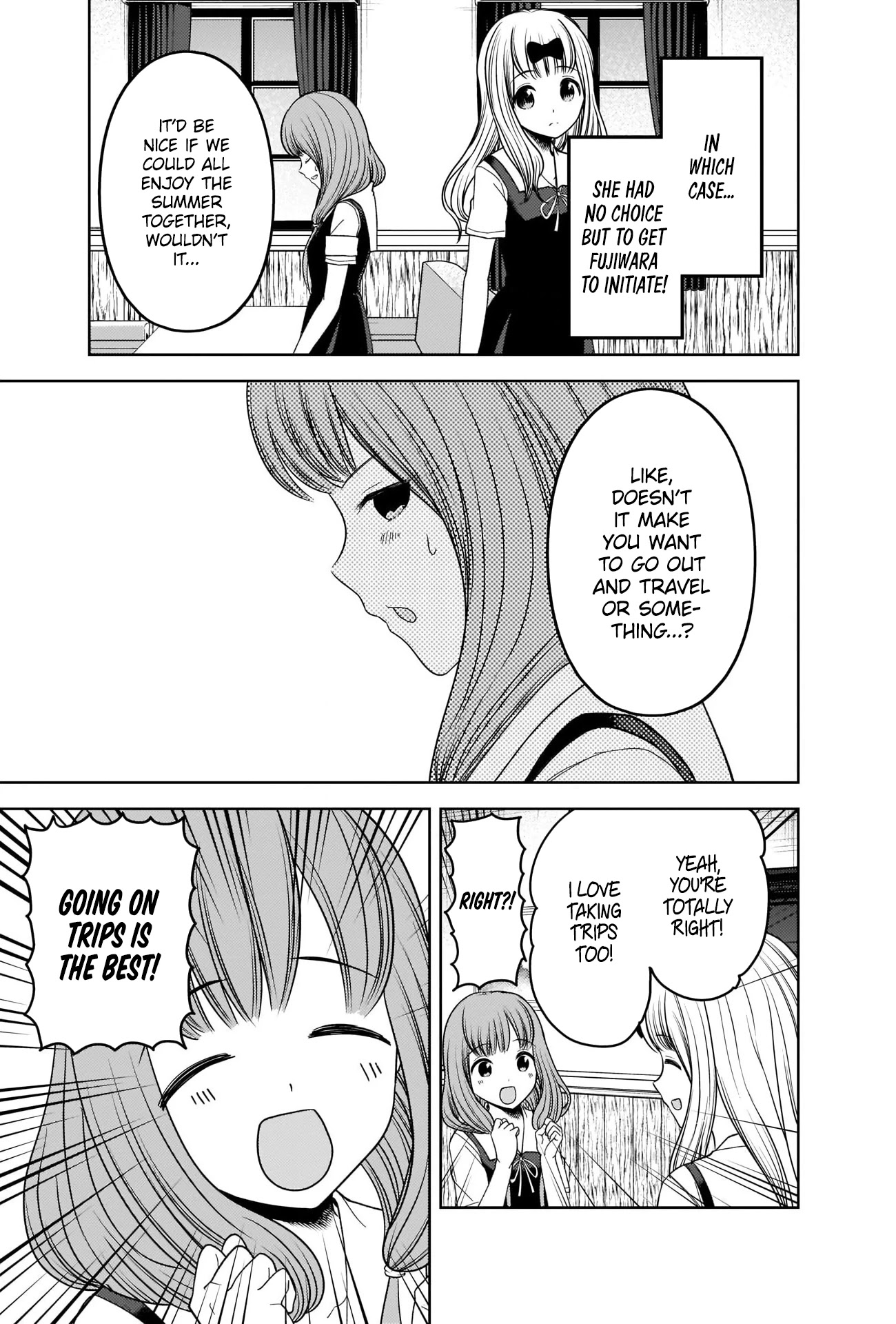 Kaguya-sama wa Kokurasetai - Tensai-tachi no Renai Zunousen Chapter 268 page 9 - Chapter 268