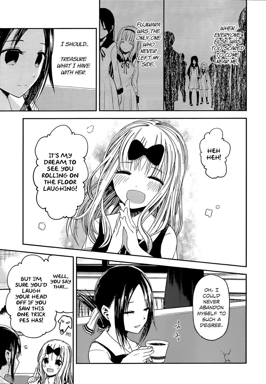 Kaguya-sama wa Kokurasetai - Tensai-tachi no Renai Zunousen Chapter 27 page 4 - Chapter 27 : Kaguya Wants to Endure