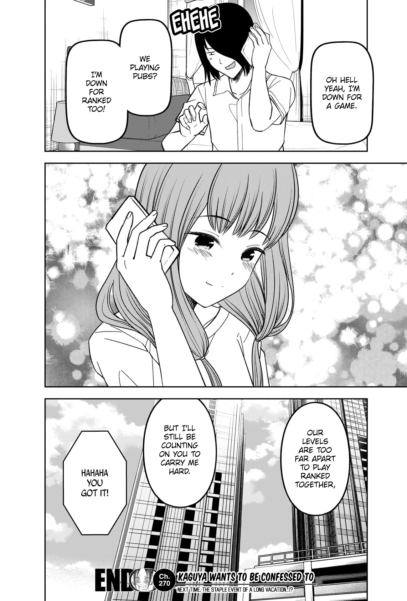 Kaguya-sama wa Kokurasetai - Tensai-tachi no Renai Zunousen Chapter 270 page 18 - Chapter 270
