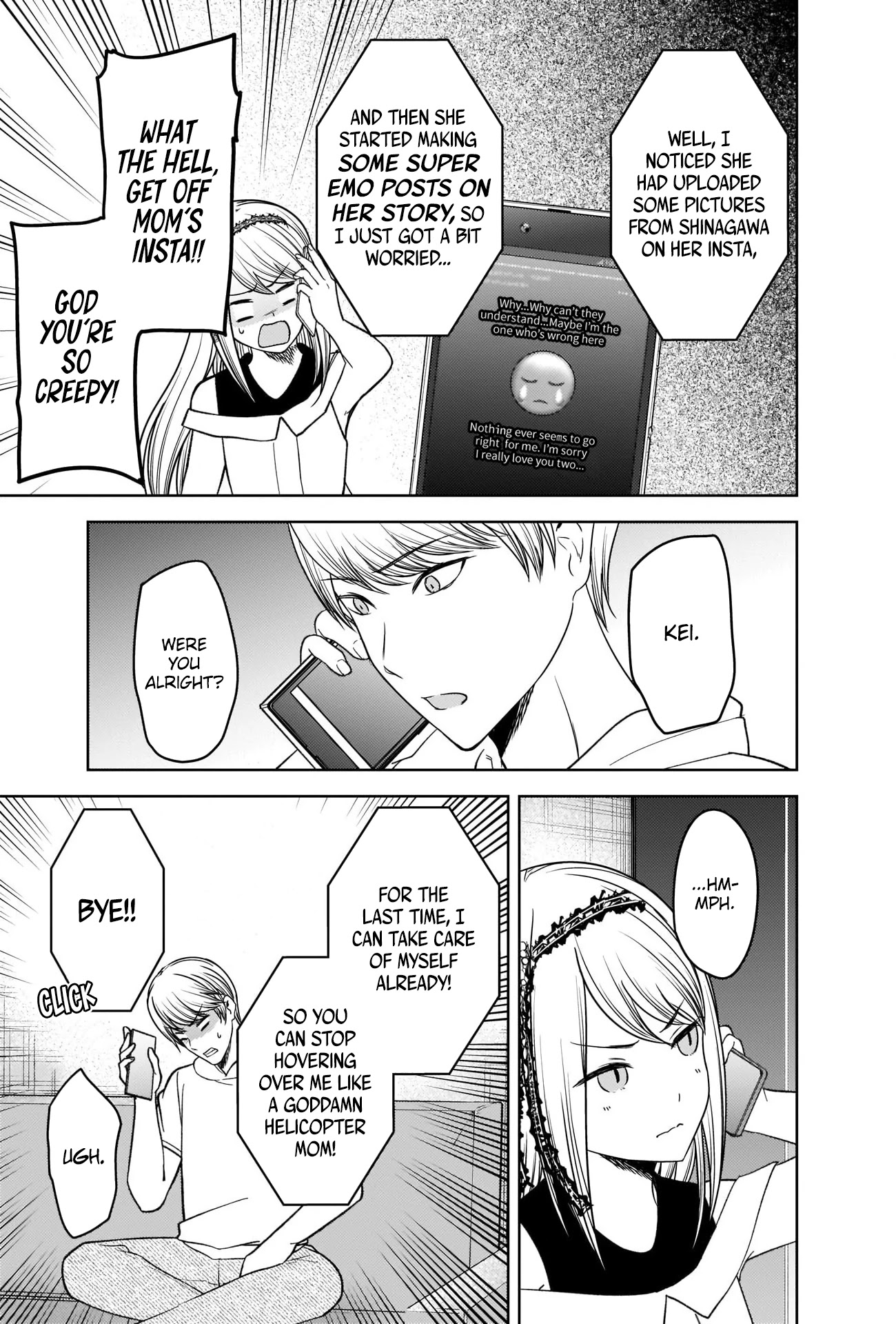 Kaguya-sama wa Kokurasetai - Tensai-tachi no Renai Zunousen Chapter 272 page 17 - Chapter 272