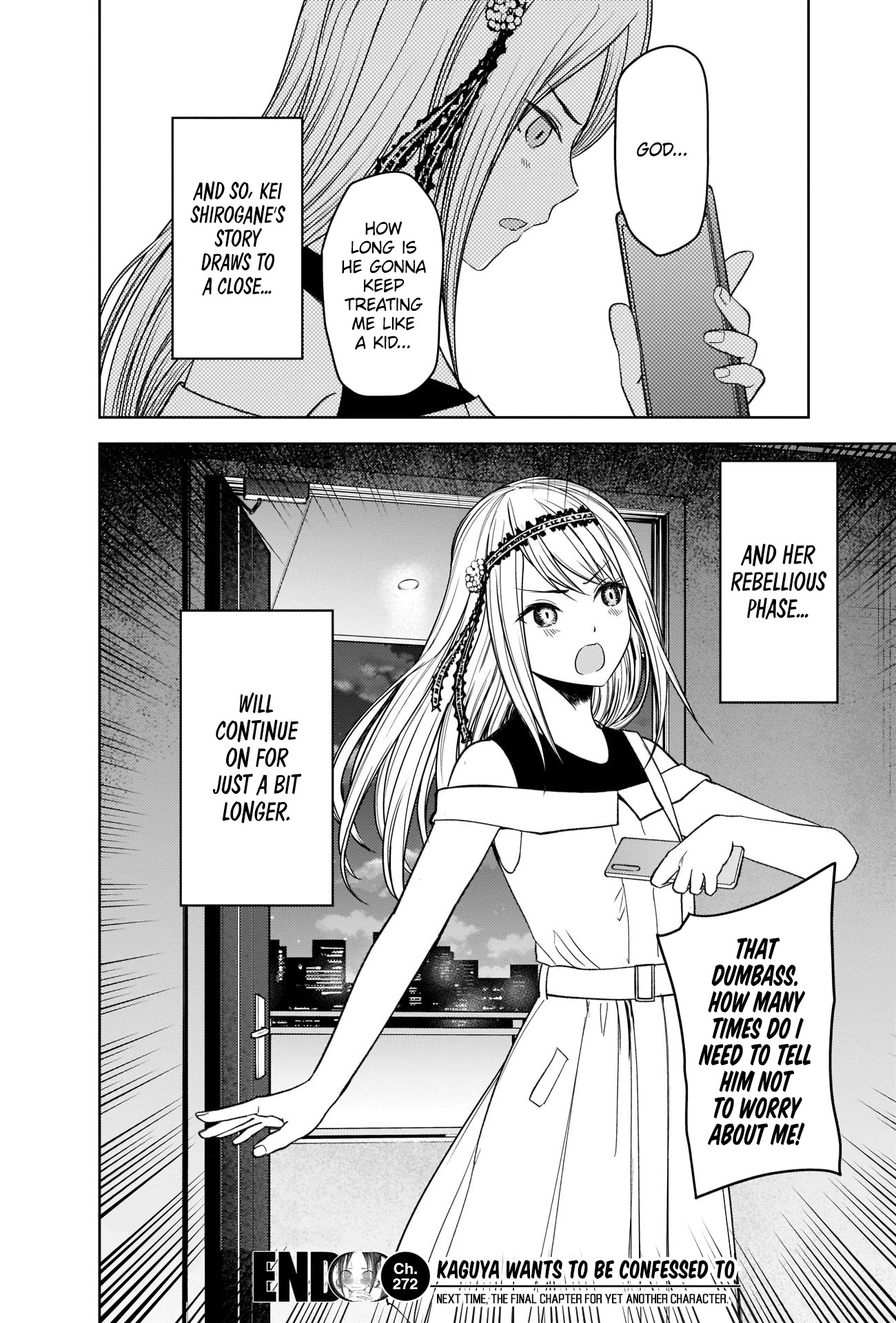 Kaguya-sama wa Kokurasetai - Tensai-tachi no Renai Zunousen Chapter 272 page 18 - Chapter 272