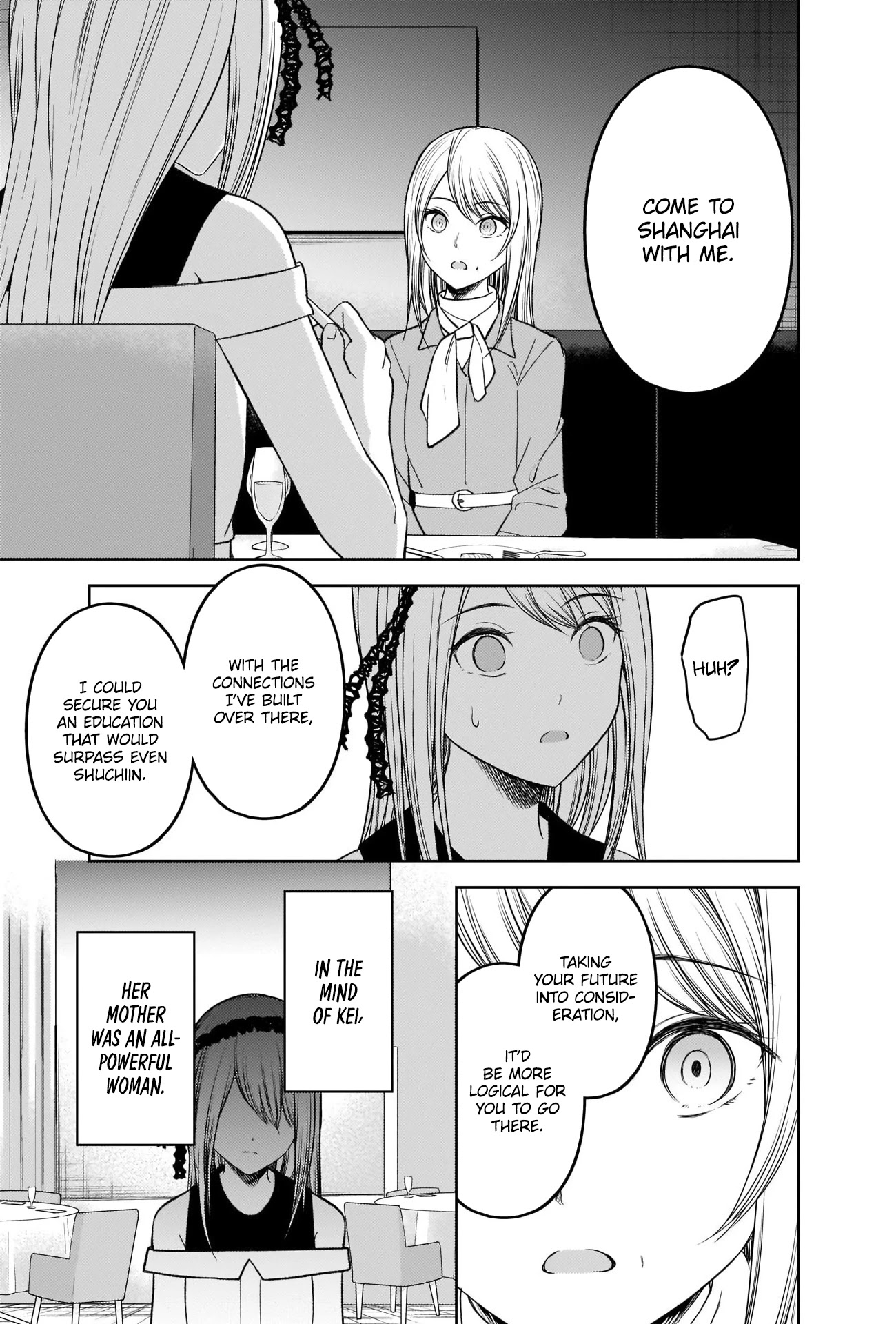 Kaguya-sama wa Kokurasetai - Tensai-tachi no Renai Zunousen Chapter 272 page 9 - Chapter 272