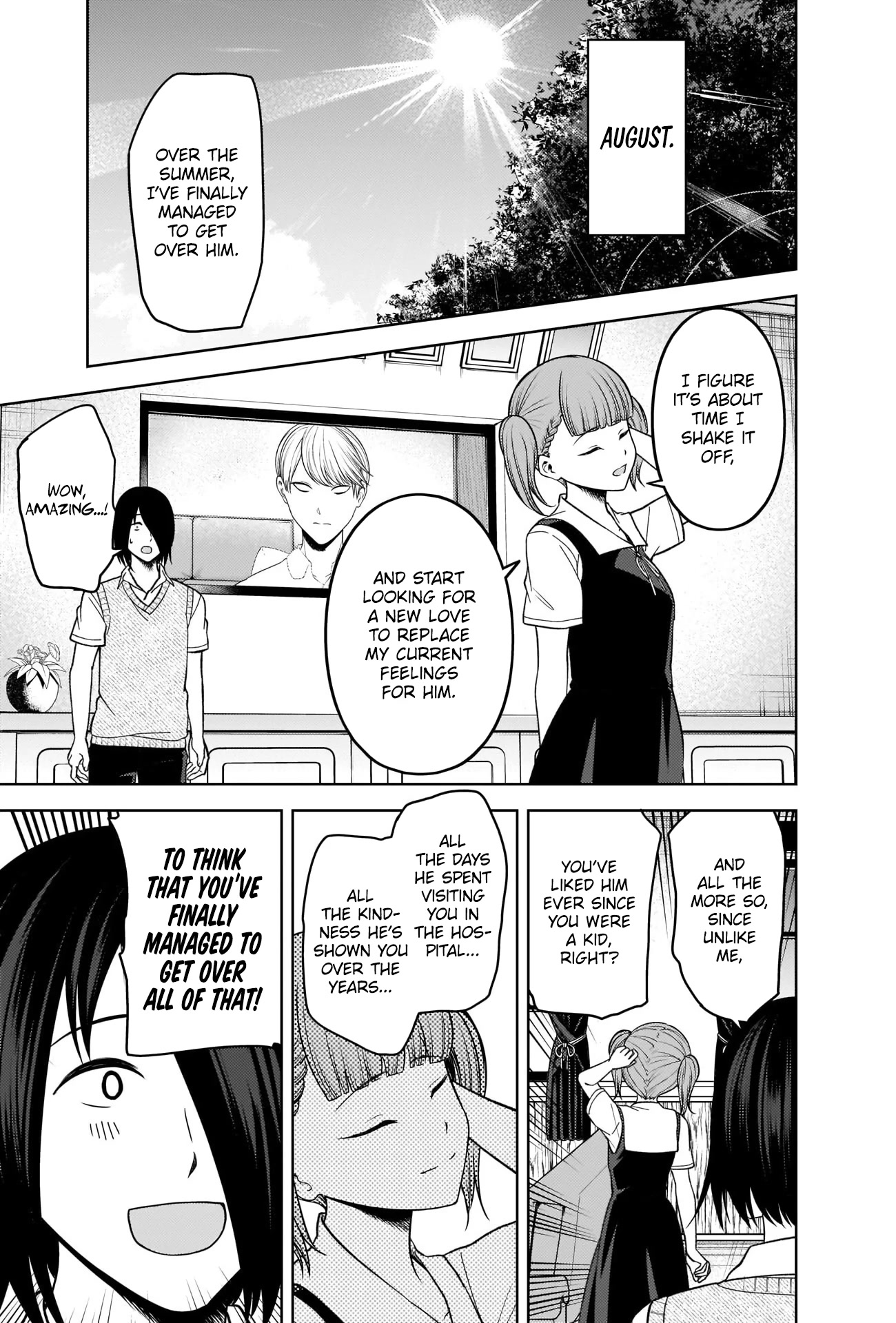 Kaguya-sama wa Kokurasetai - Tensai-tachi no Renai Zunousen Chapter 273 page 1 - Chapter 273