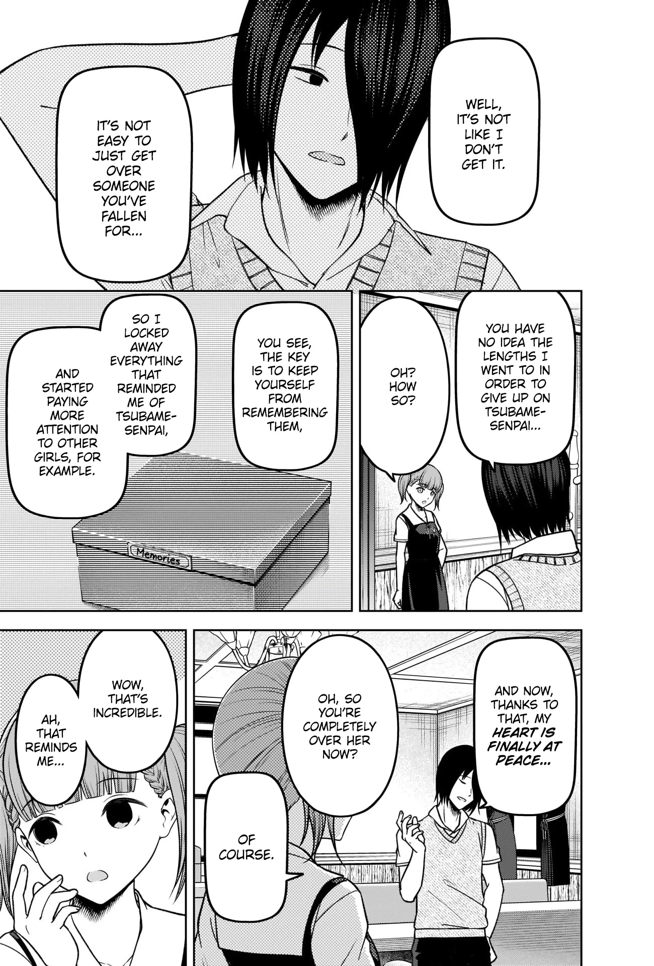 Kaguya-sama wa Kokurasetai - Tensai-tachi no Renai Zunousen Chapter 273 page 3 - Chapter 273