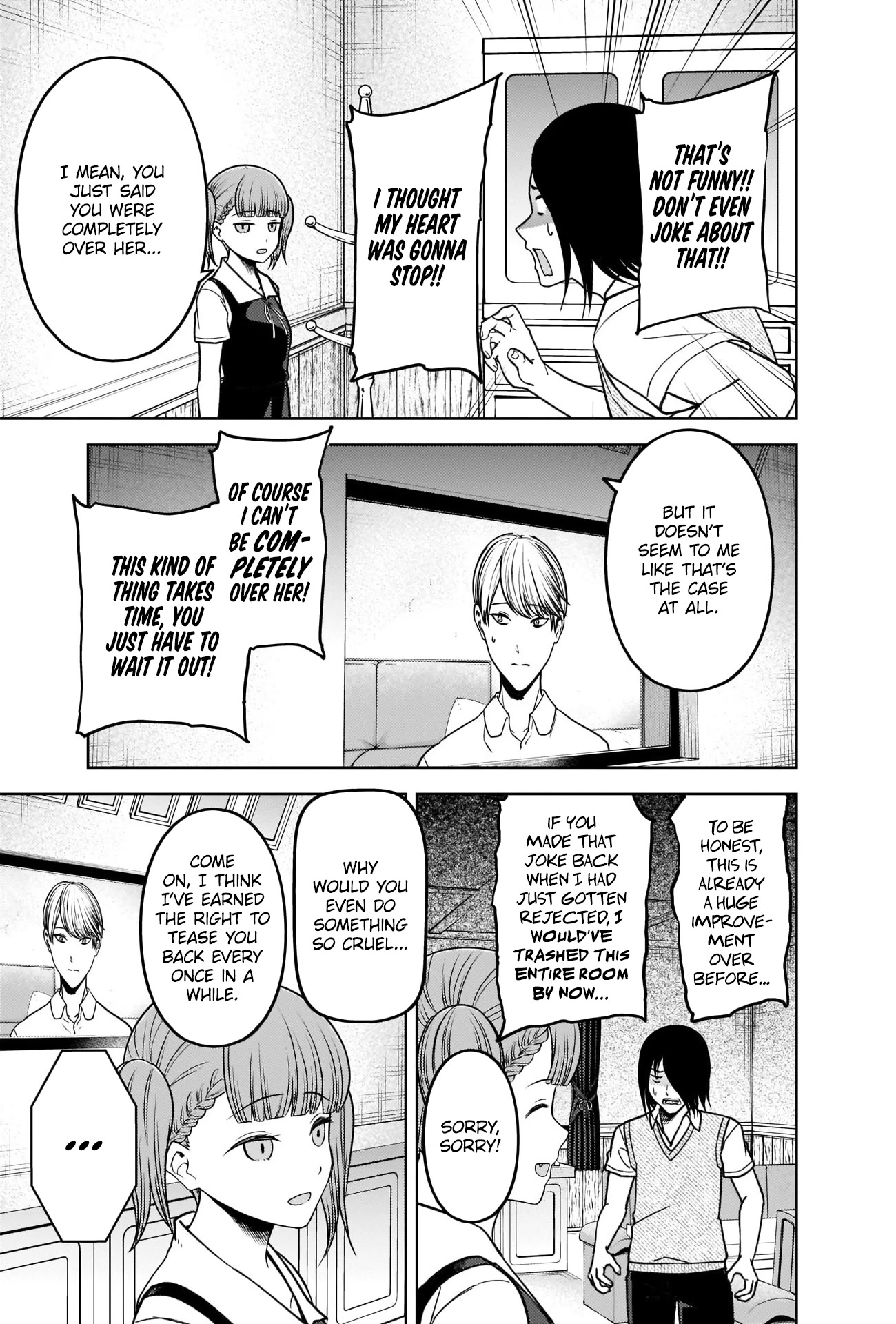 Kaguya-sama wa Kokurasetai - Tensai-tachi no Renai Zunousen Chapter 273 page 5 - Chapter 273