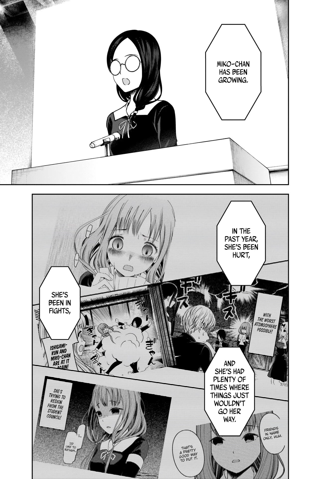 Kaguya-sama wa Kokurasetai - Tensai-tachi no Renai Zunousen Chapter 275 page 11 - Chapter 275